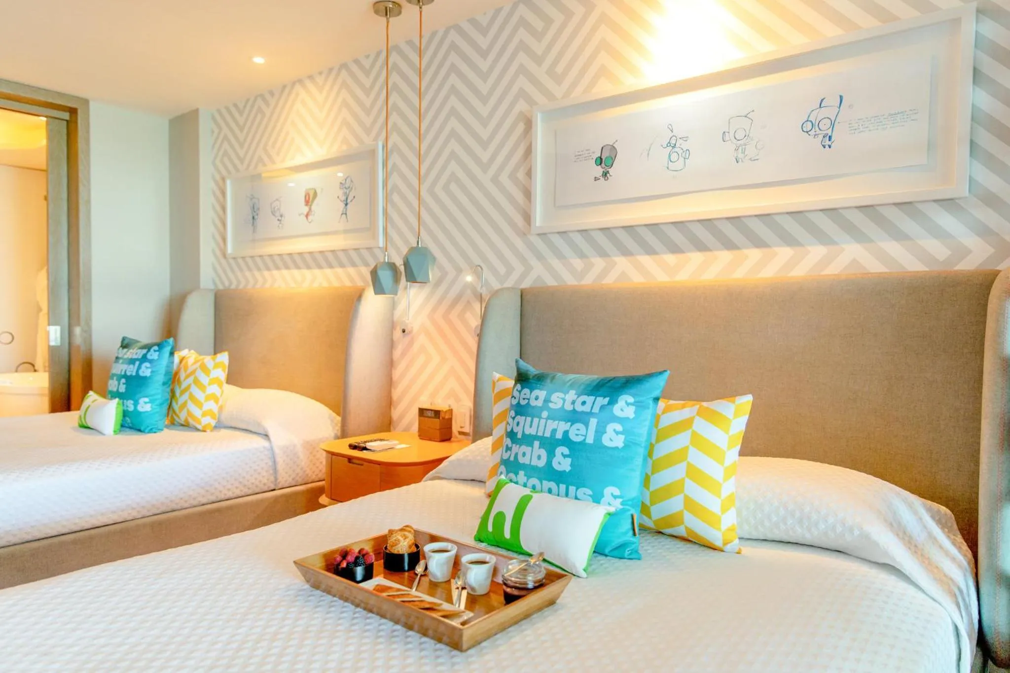 Food and drinks, Bed in Nickelodeon Hotels & Resorts Riviera Maya - Gourmet All Inclusive by Karisma