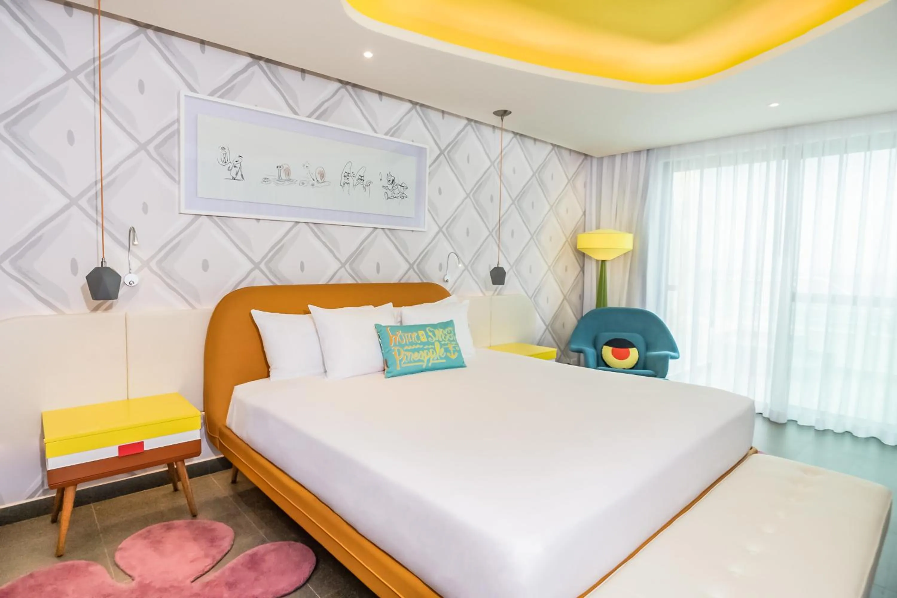 Bedroom, Bed in Nickelodeon Hotels & Resorts Riviera Maya - Gourmet All Inclusive by Karisma