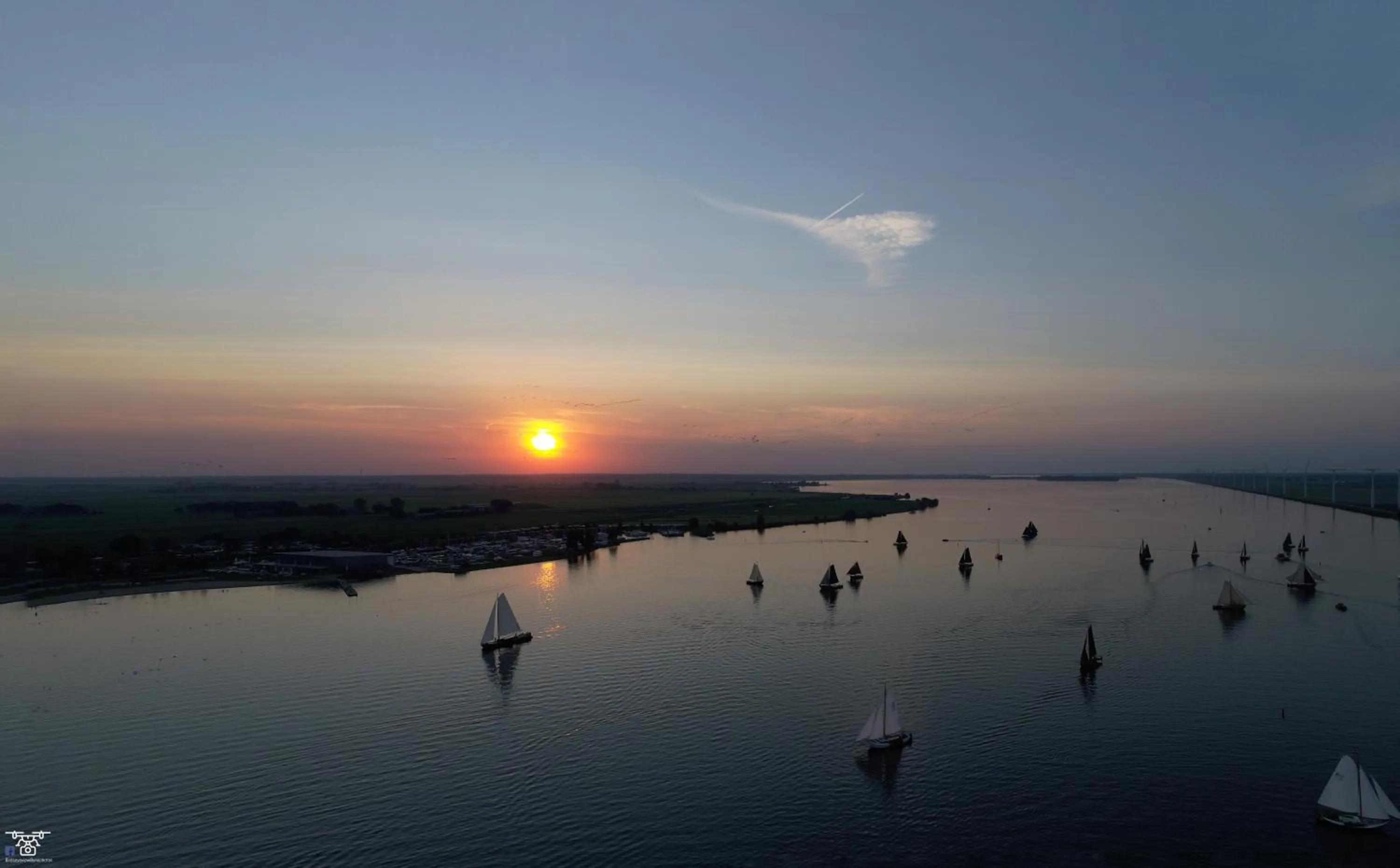 Natural landscape in B&B Hartje Spakenburg