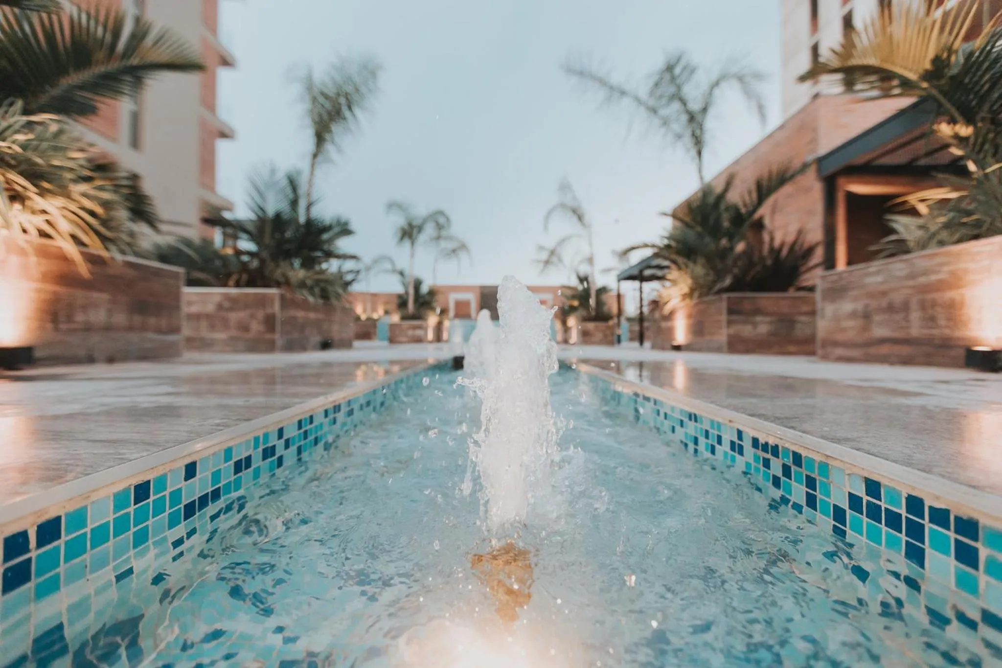 Swimming pool in Hotel Soho Suites