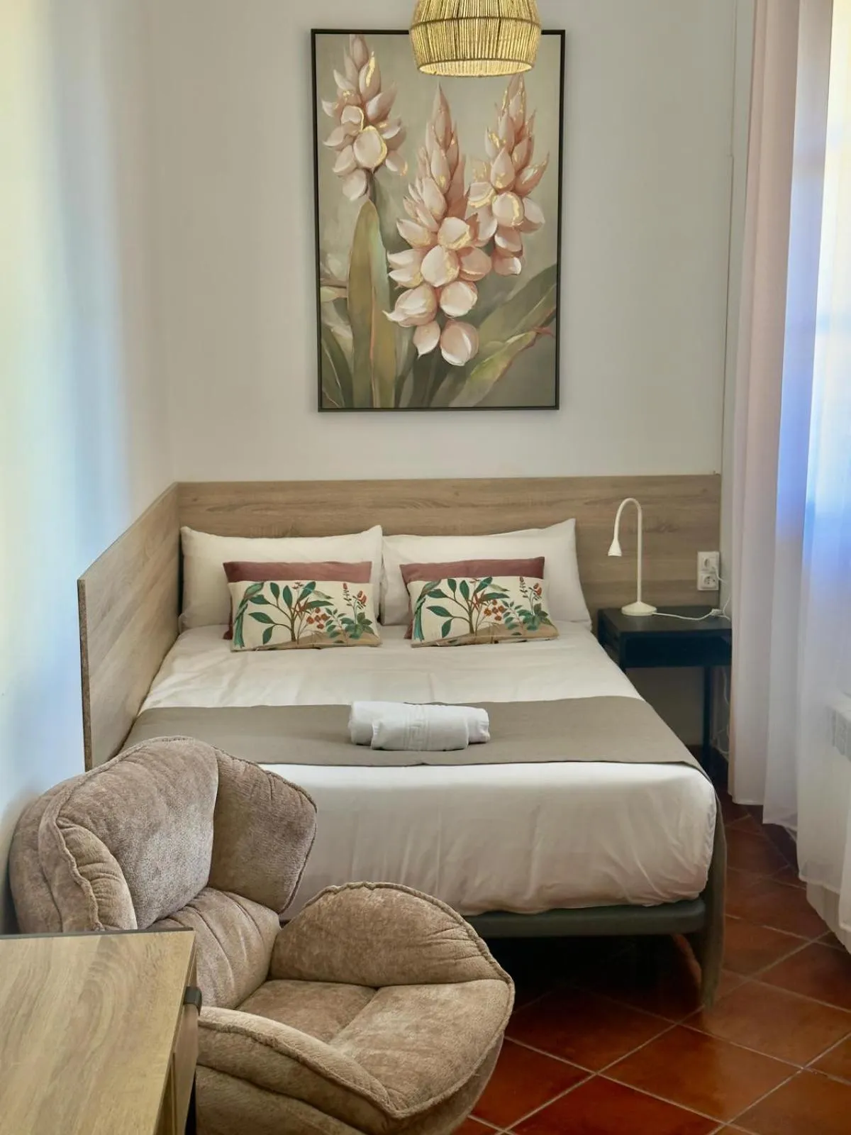 Bed in Hotel El Tejar & Spa