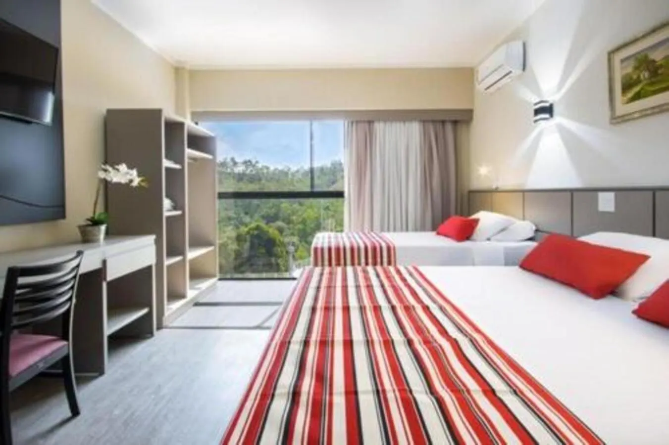 Bedroom, Bed in Cassino All Inclusive Resort Poços de Caldas By Nacional Inn