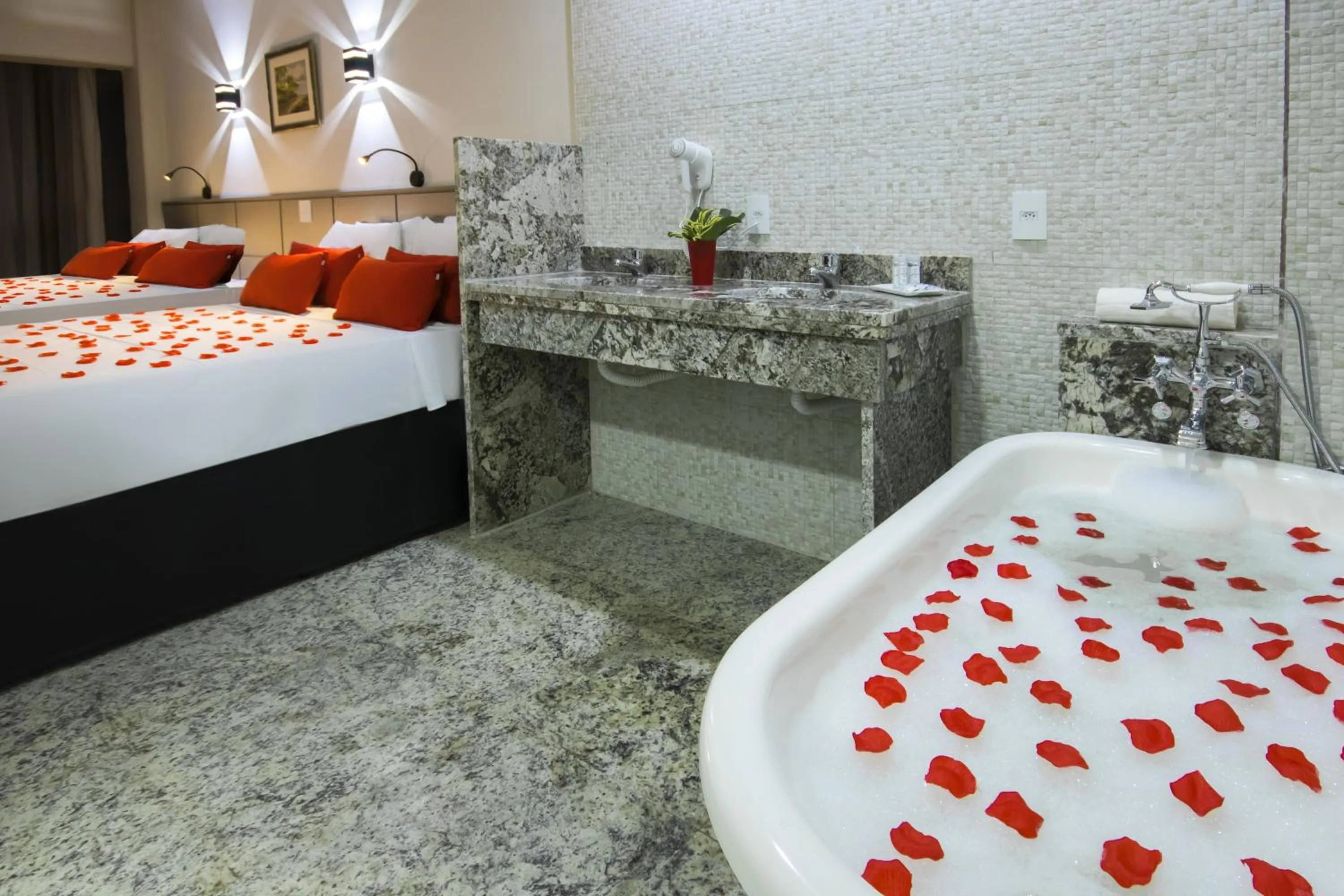 Bed in Cassino All Inclusive Resort Poços de Caldas By Nacional Inn