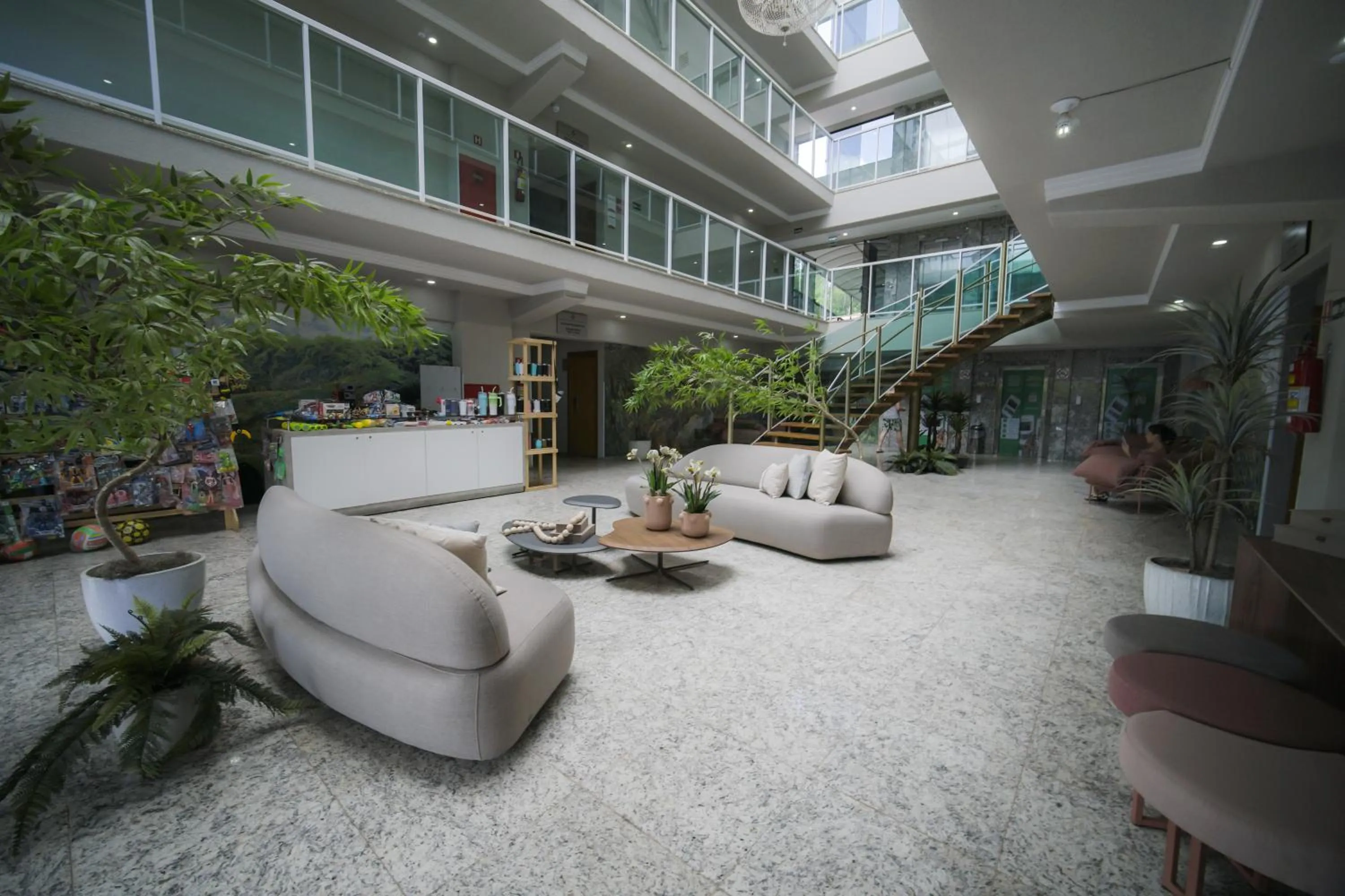 Communal lounge/ TV room in Cassino All Inclusive Resort Poços de Caldas By Nacional Inn