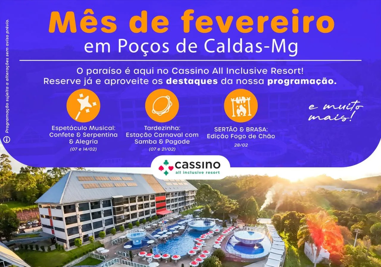 Cassino All Inclusive Resort Poços de Caldas By Nacional Inn