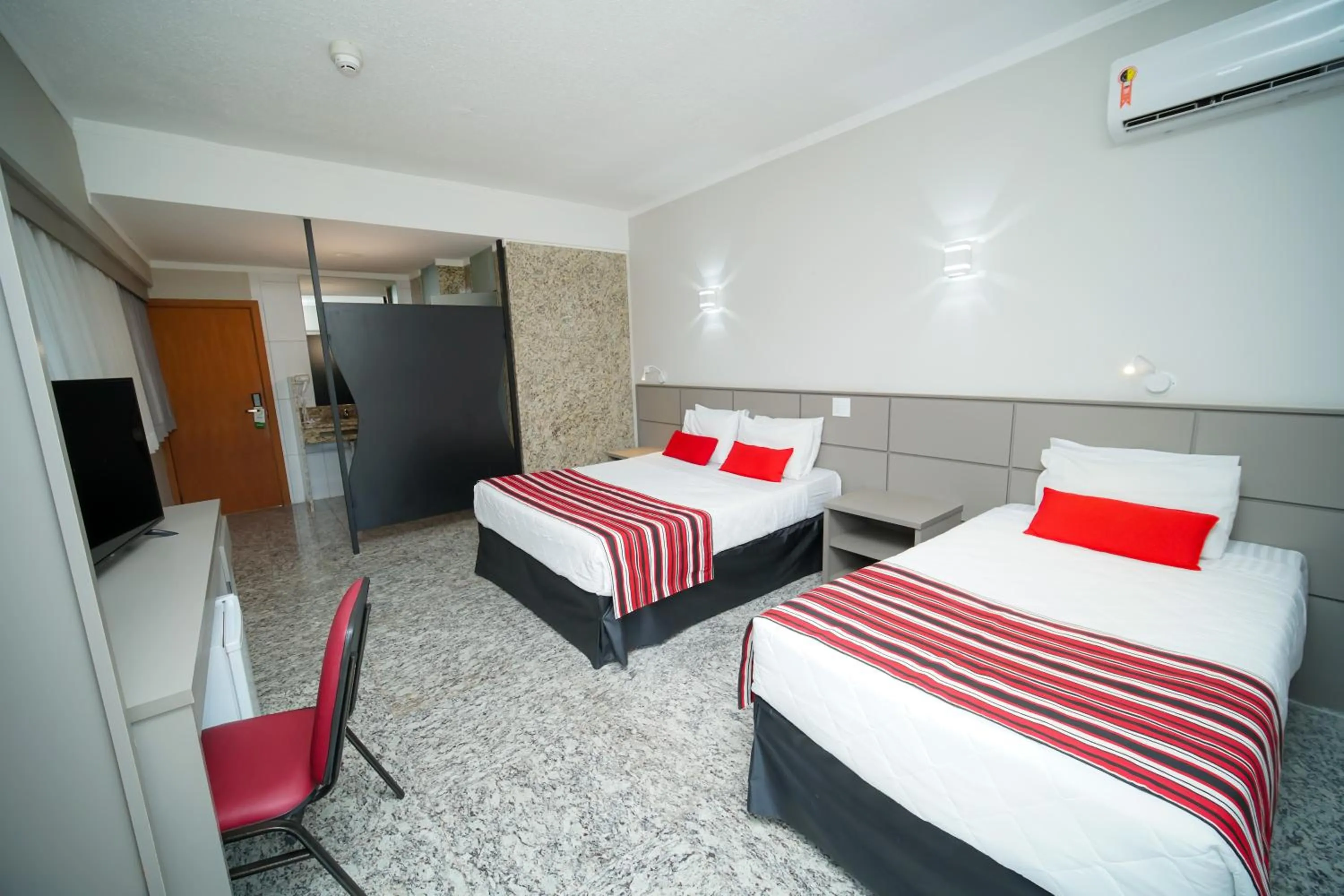 Bedroom, Bed in Cassino All Inclusive Resort Poços de Caldas By Nacional Inn