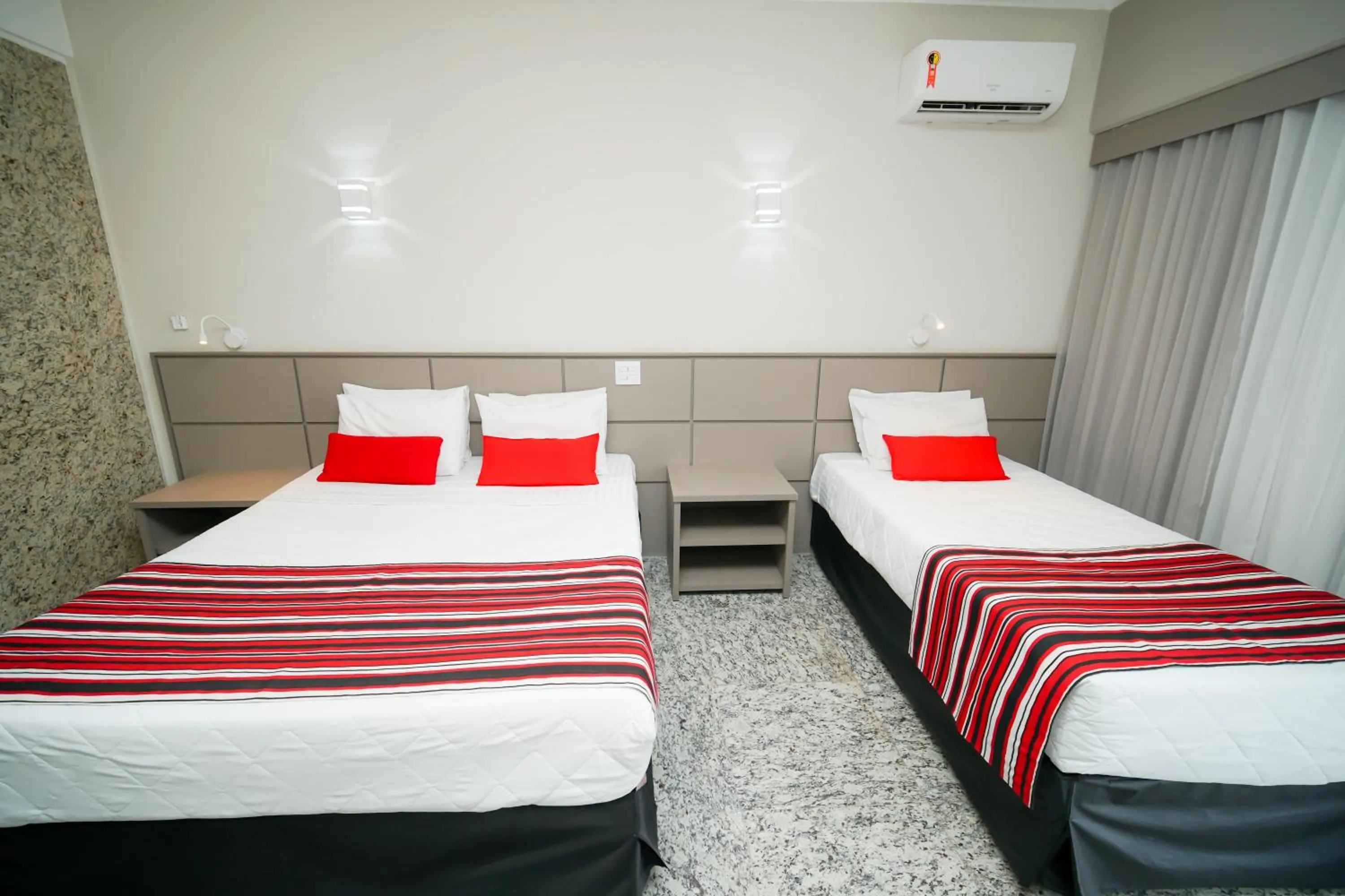 Bedroom, Bed in Cassino All Inclusive Resort Poços de Caldas By Nacional Inn