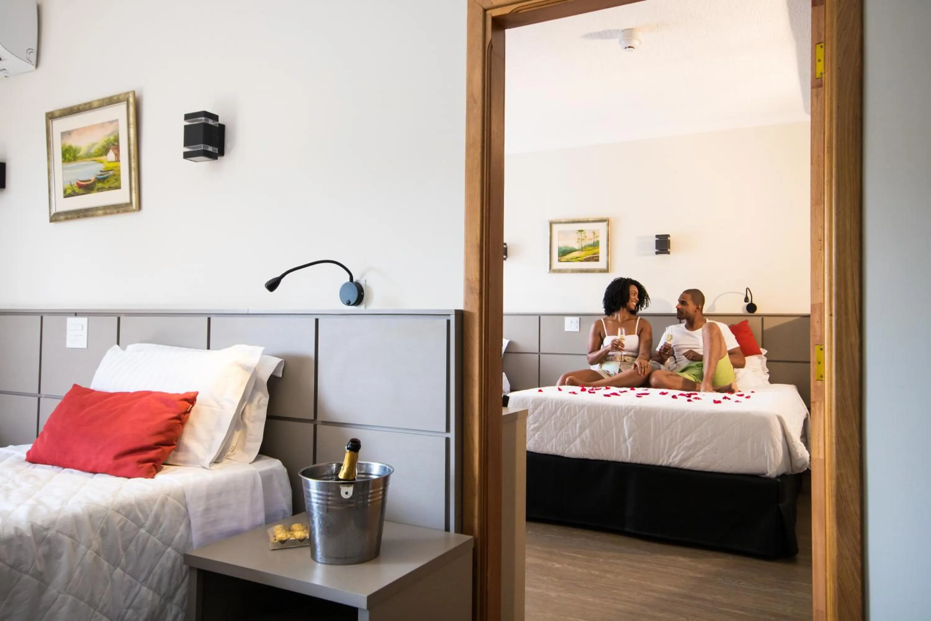 Bed in Cassino All Inclusive Resort Poços de Caldas By Nacional Inn