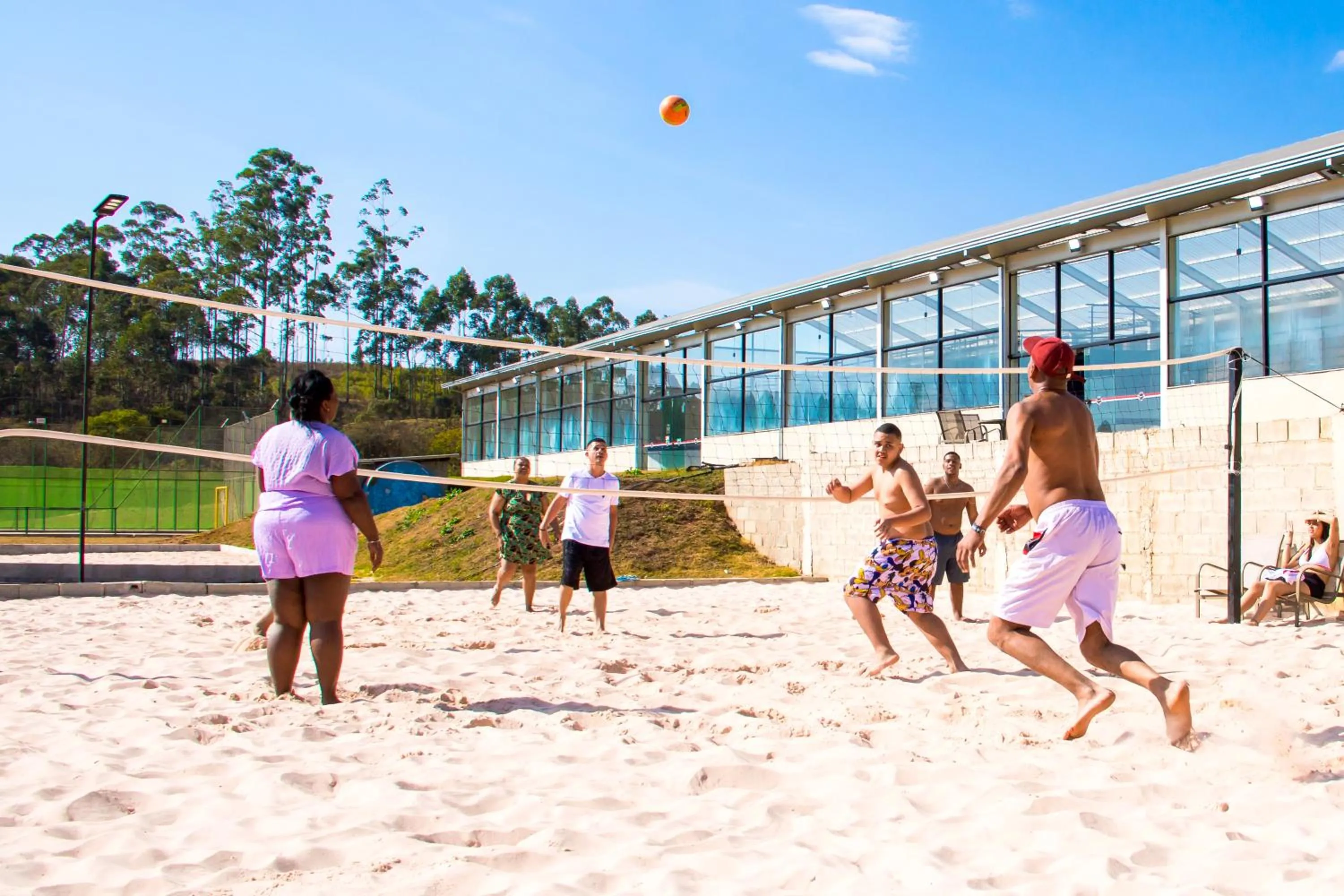 People in Cassino All Inclusive Resort Poços de Caldas By Nacional Inn