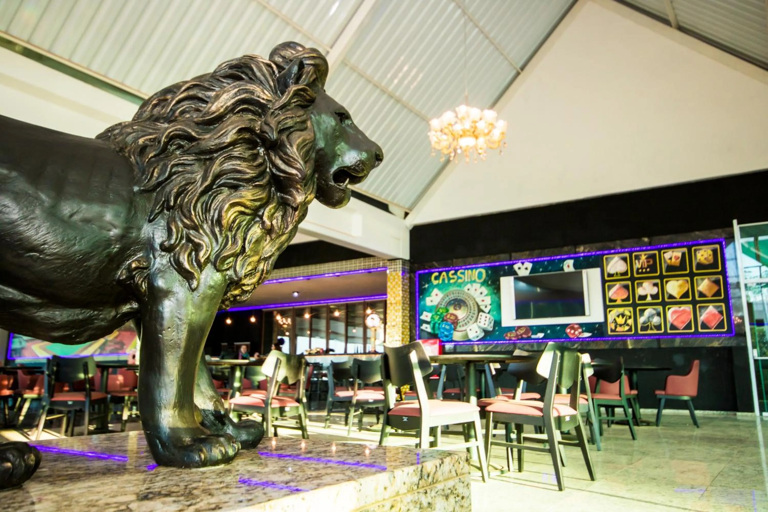 Lounge or bar in Cassino All Inclusive Resort Poços de Caldas By Nacional Inn