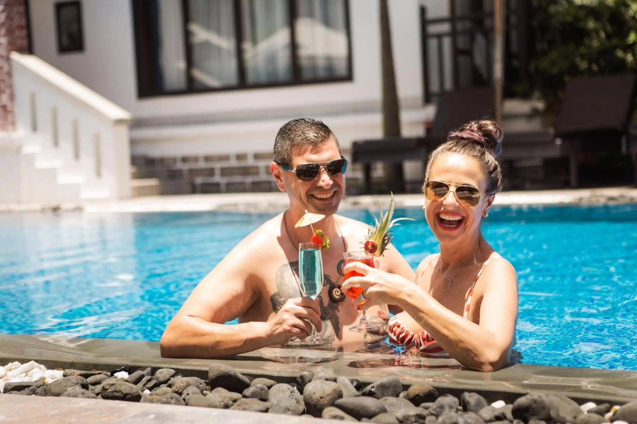 Swimming pool in TTC Hotel - Hoi An