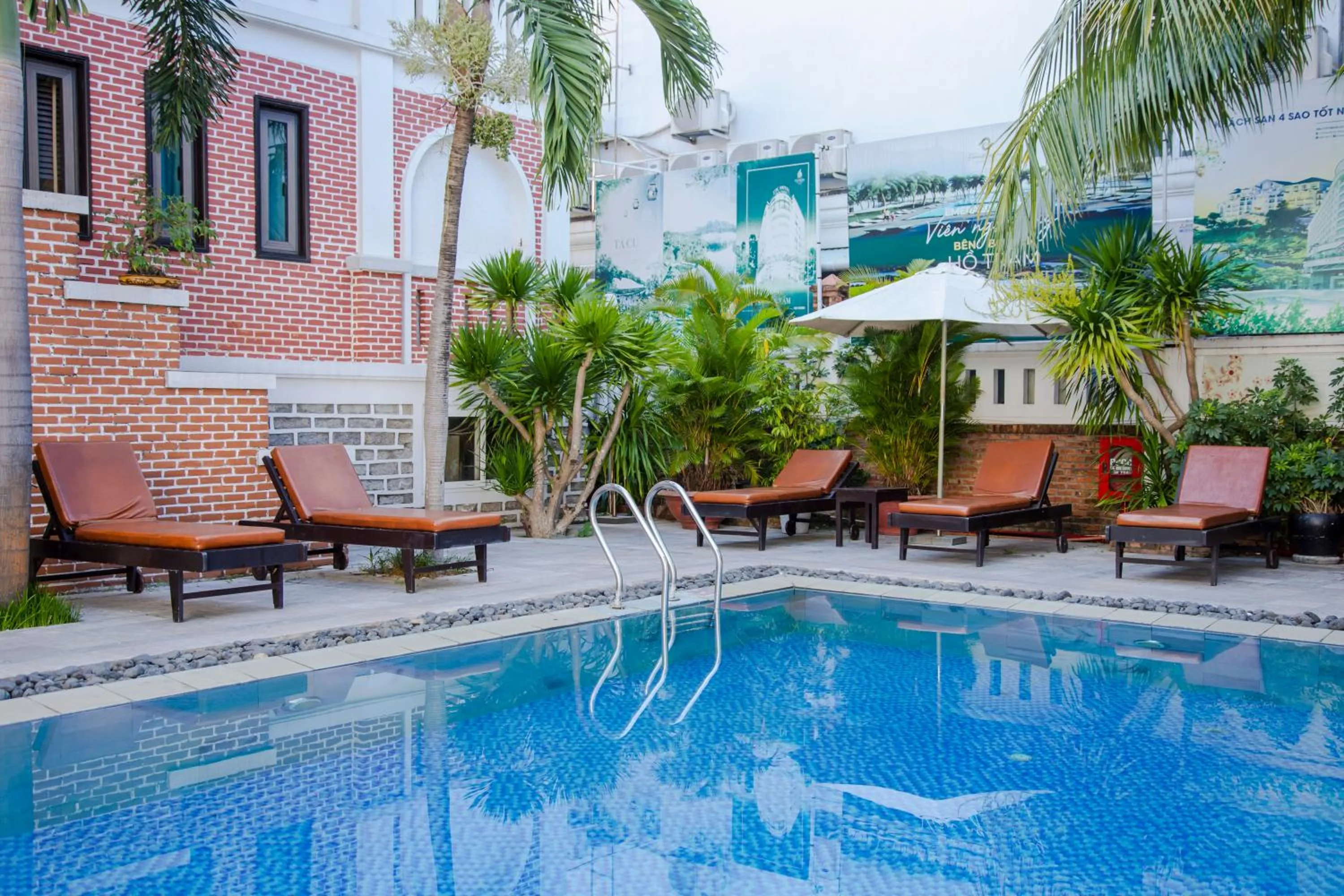 Swimming pool in TTC Hotel - Hoi An