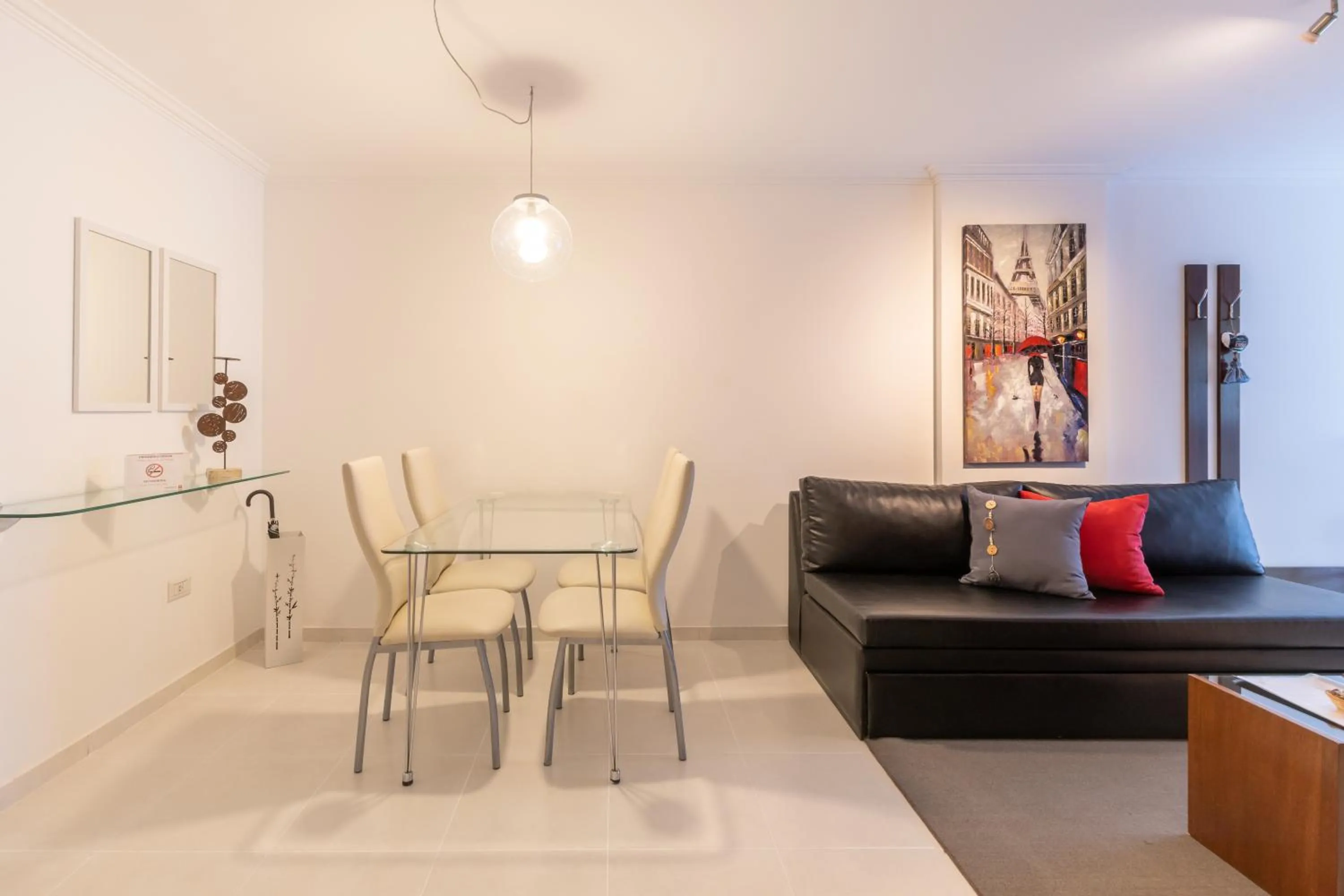 Living room in AT Suites