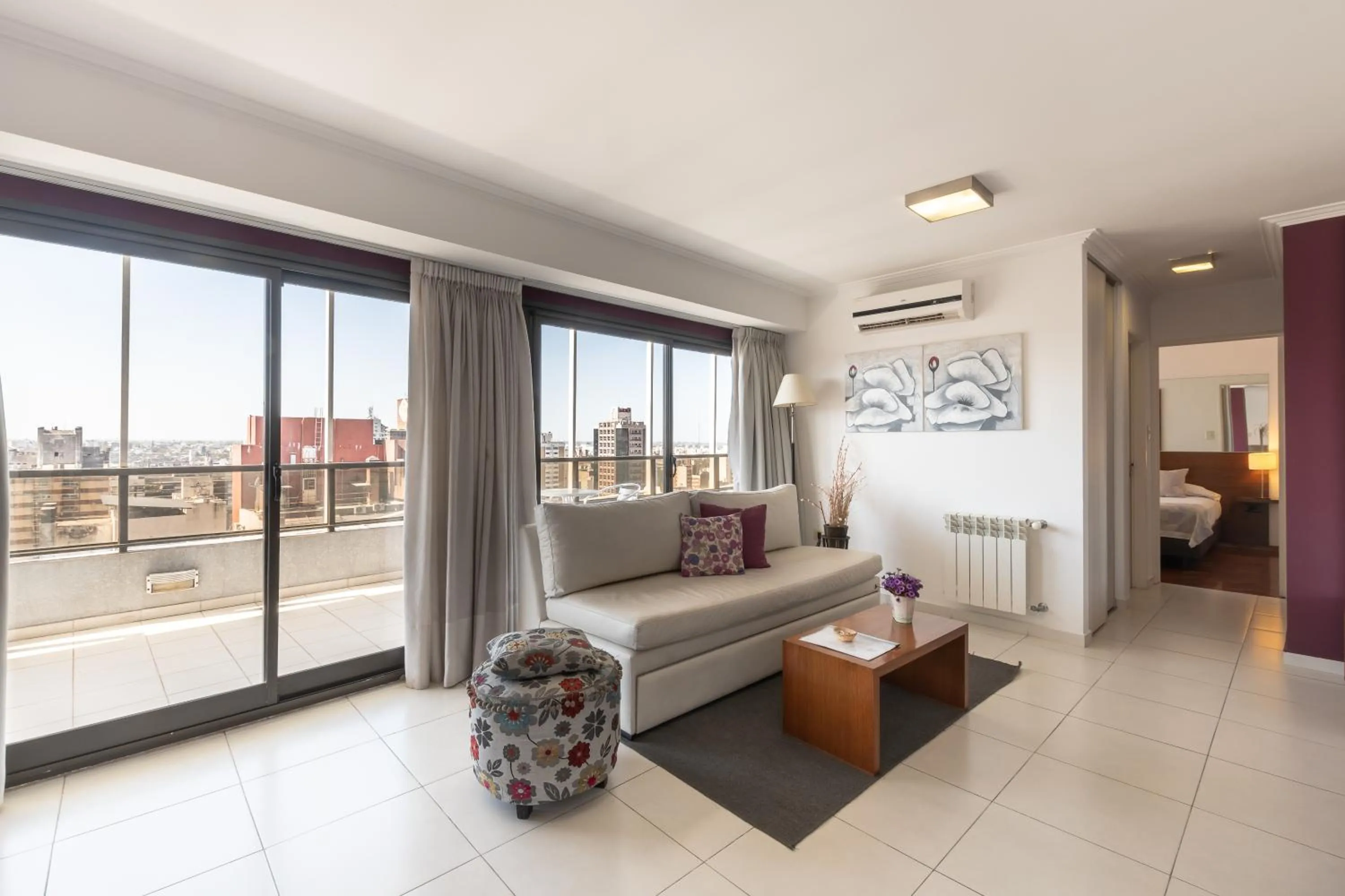 Living room in AT Suites