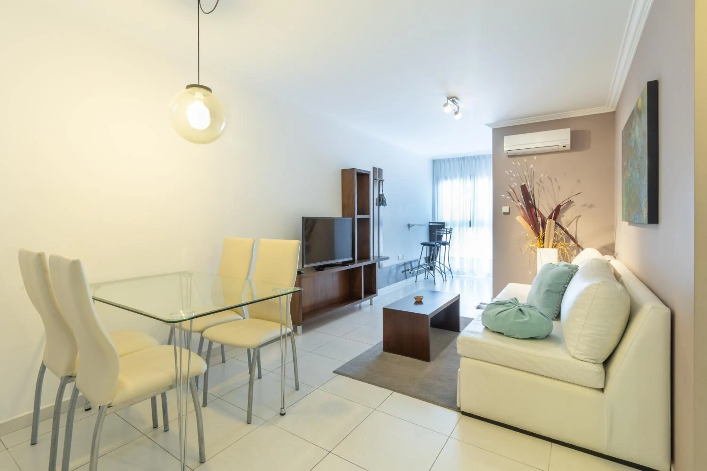 Living room in AT Suites