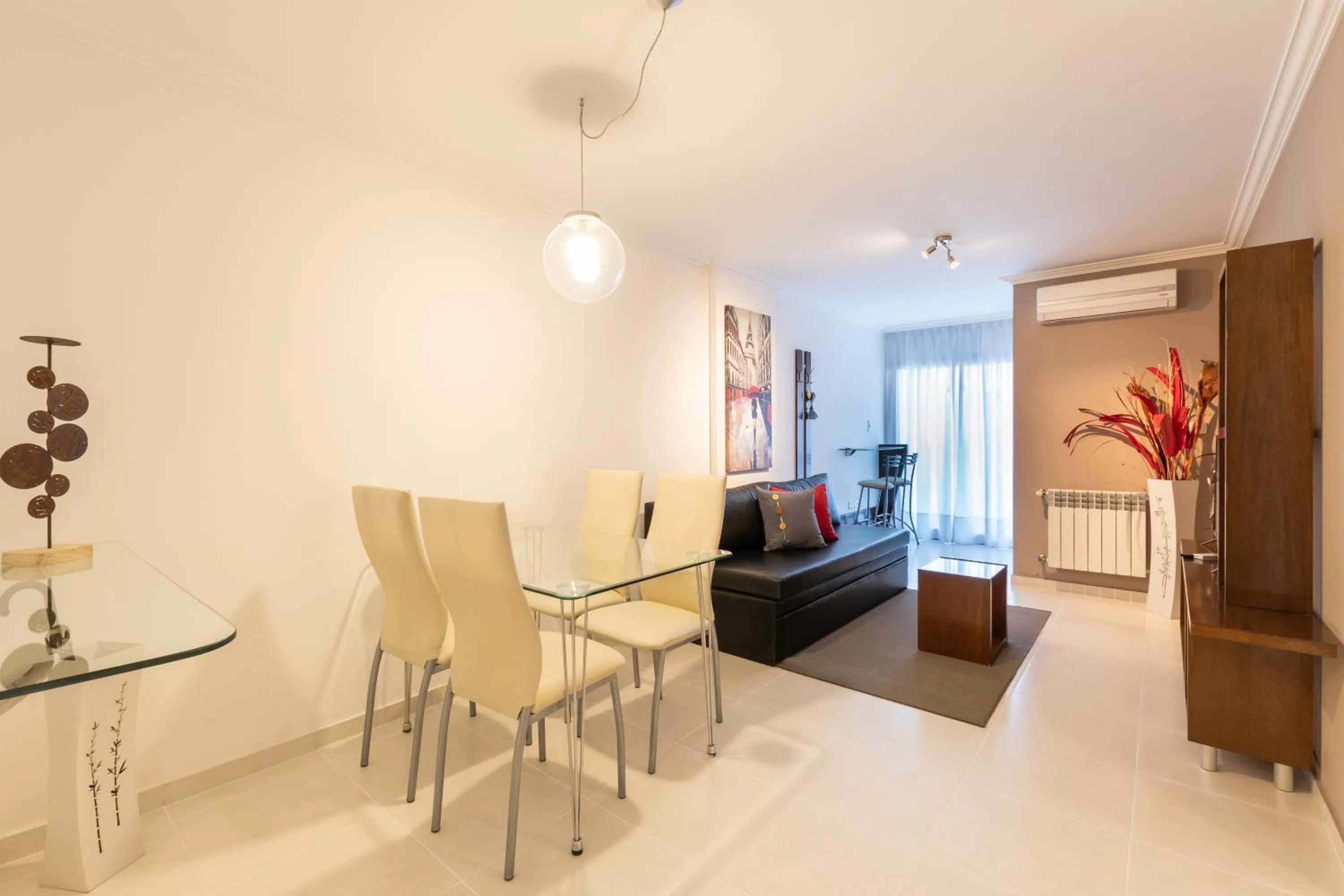 Living room in AT Suites