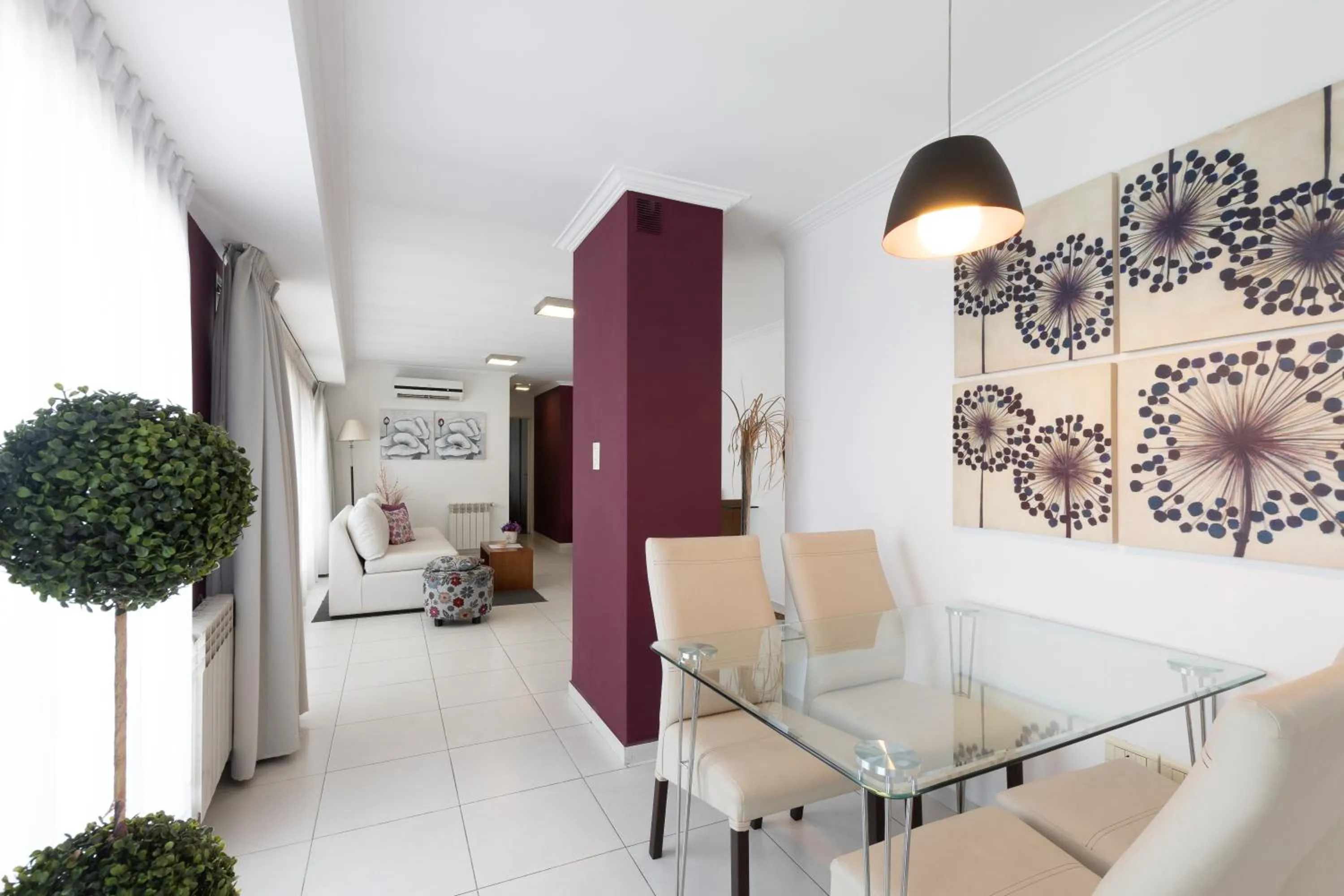 Dining area in AT Suites