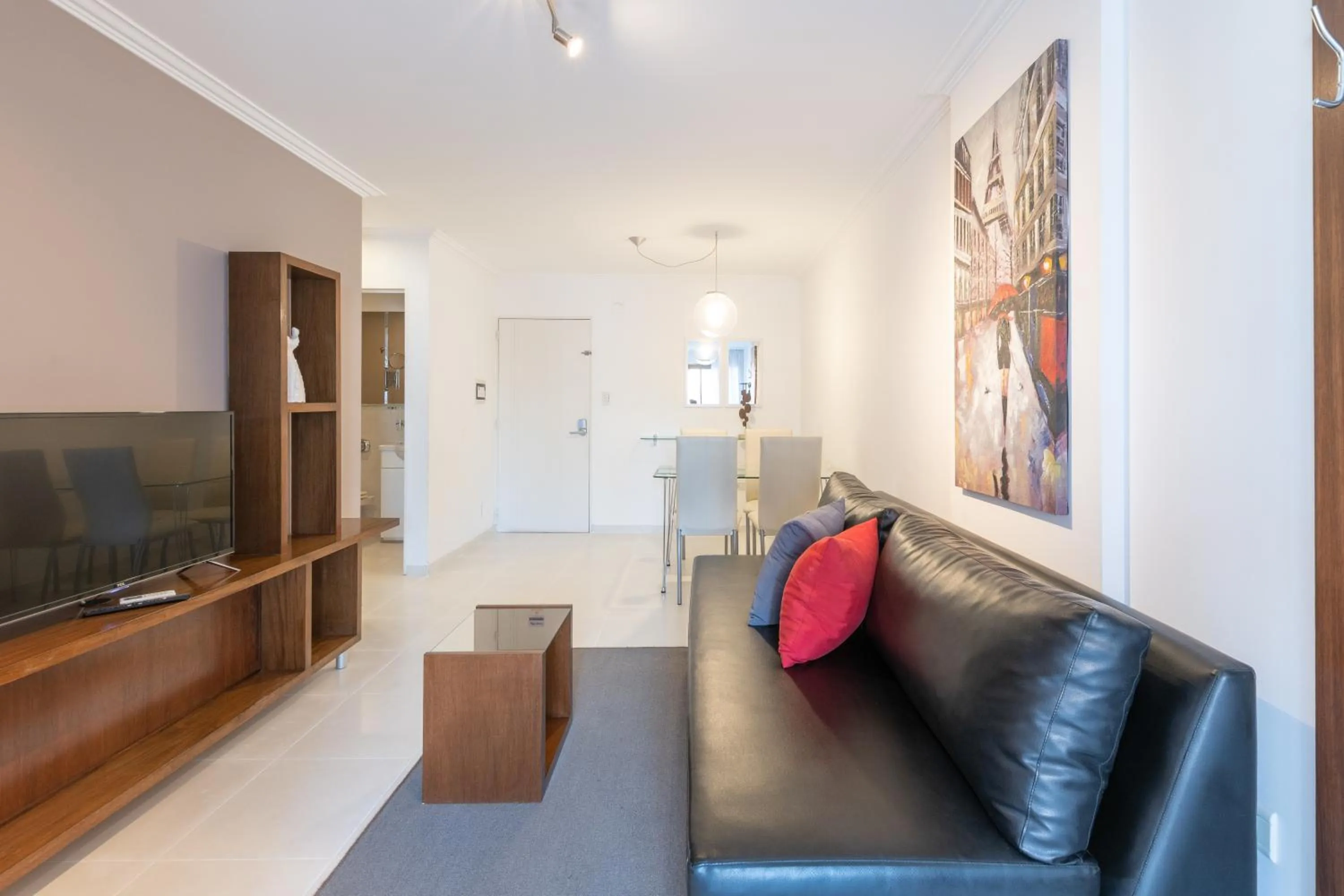 Living room in AT Suites