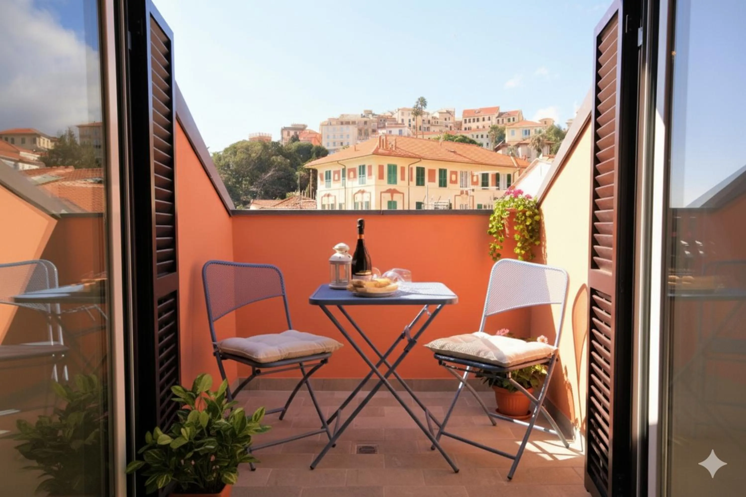 Balcony/Terrace in Appartamento Croce di Malta