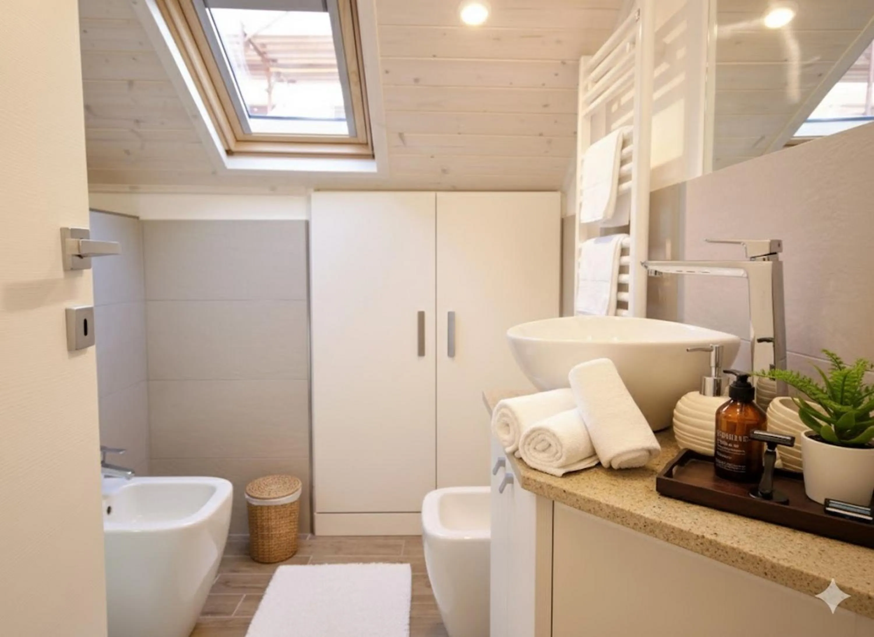 Bathroom in Appartamento Croce di Malta