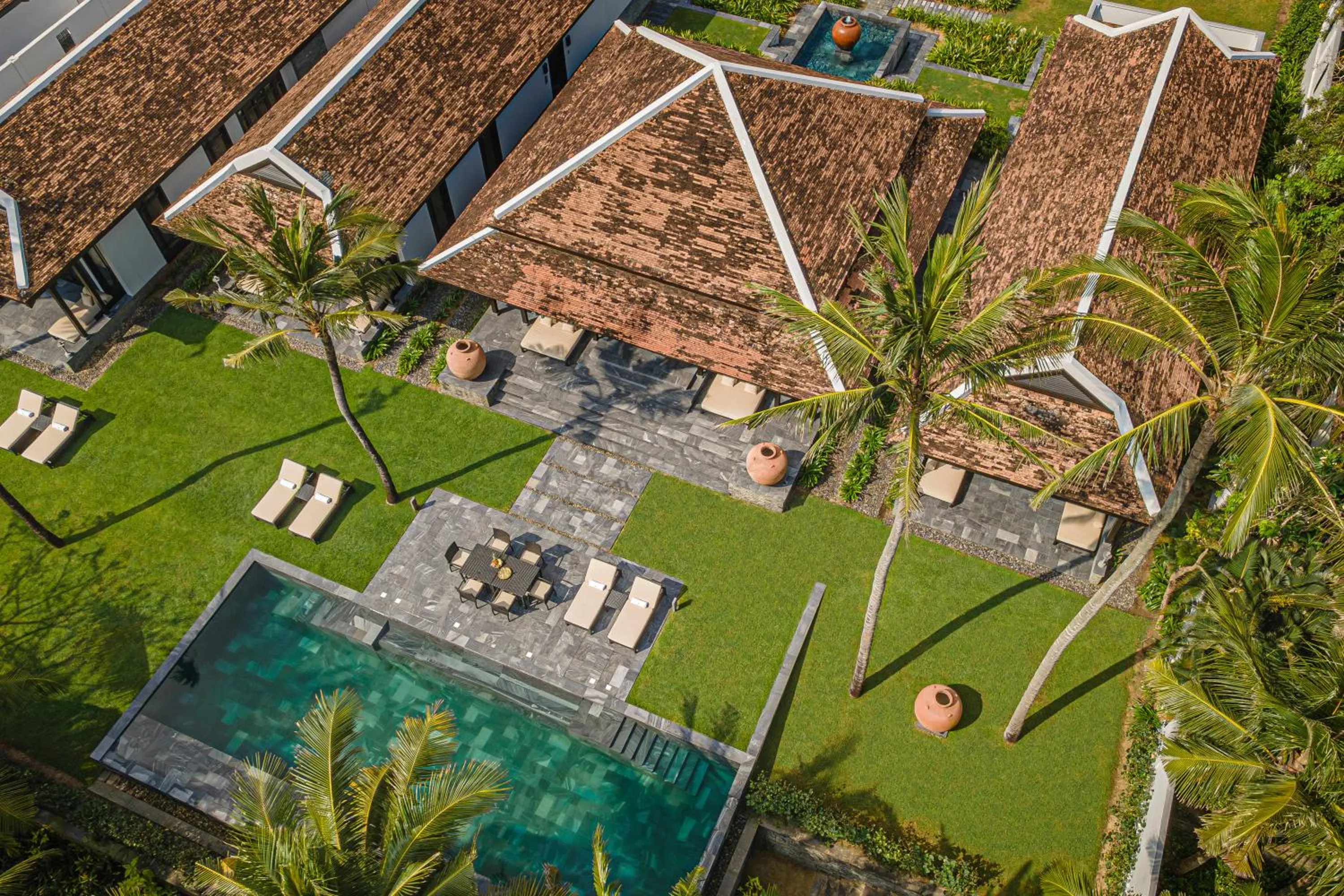 Three Bedroom Garden Pool Villa - Room Rate inclusive of breakfast for 2 adults pr bedroom in Four Seasons The Nam Hai, Hoi An, Vietnam