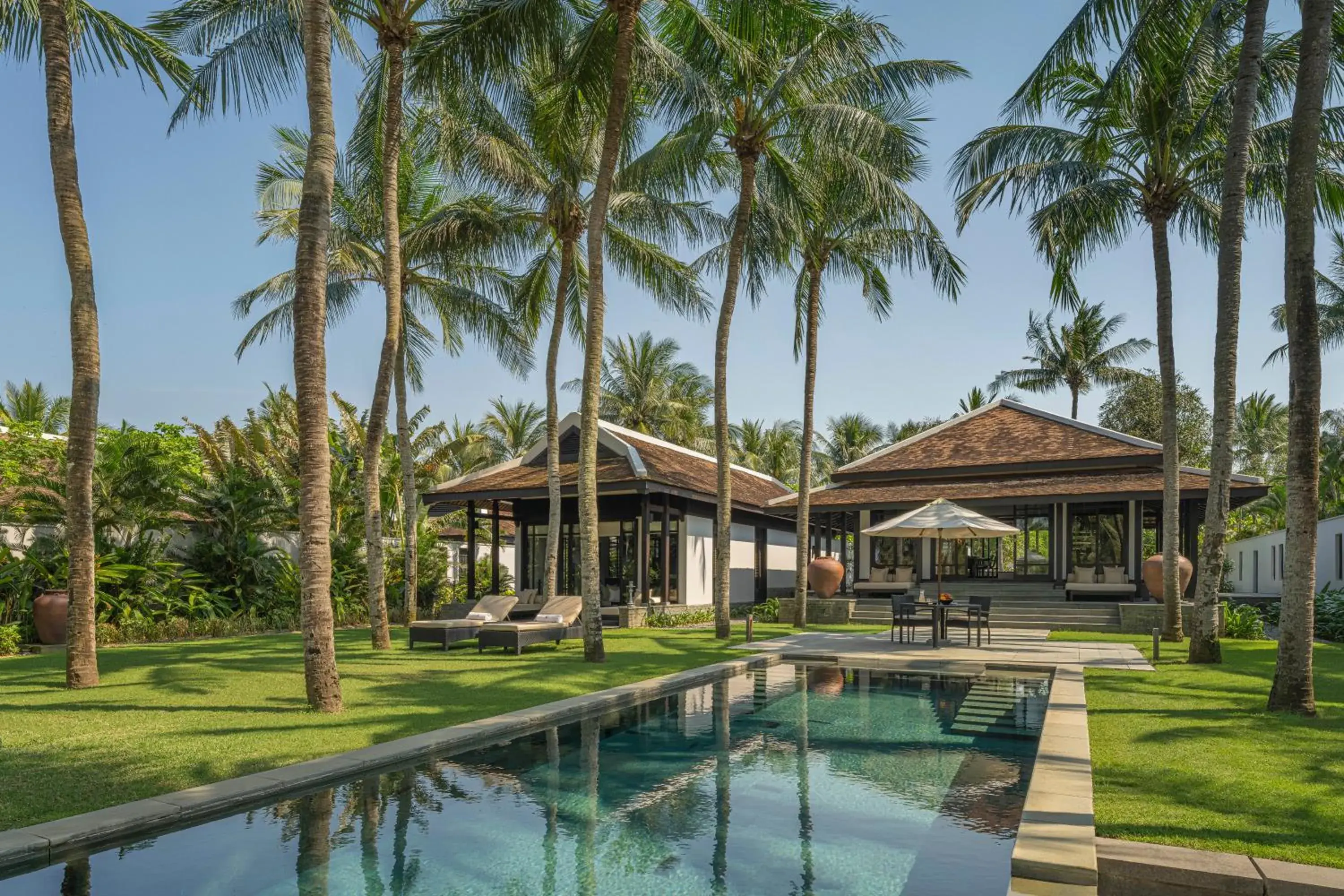 One Bedroom Pool Villa - Room Rate inclusive of breakfast for 2 adults in Four Seasons The Nam Hai, Hoi An, Vietnam One Bedroom Pool Villa - Room Rate inclusive of breakfast for 2 adults in Four Seasons The Nam Hai, Hoi An, Vietnam