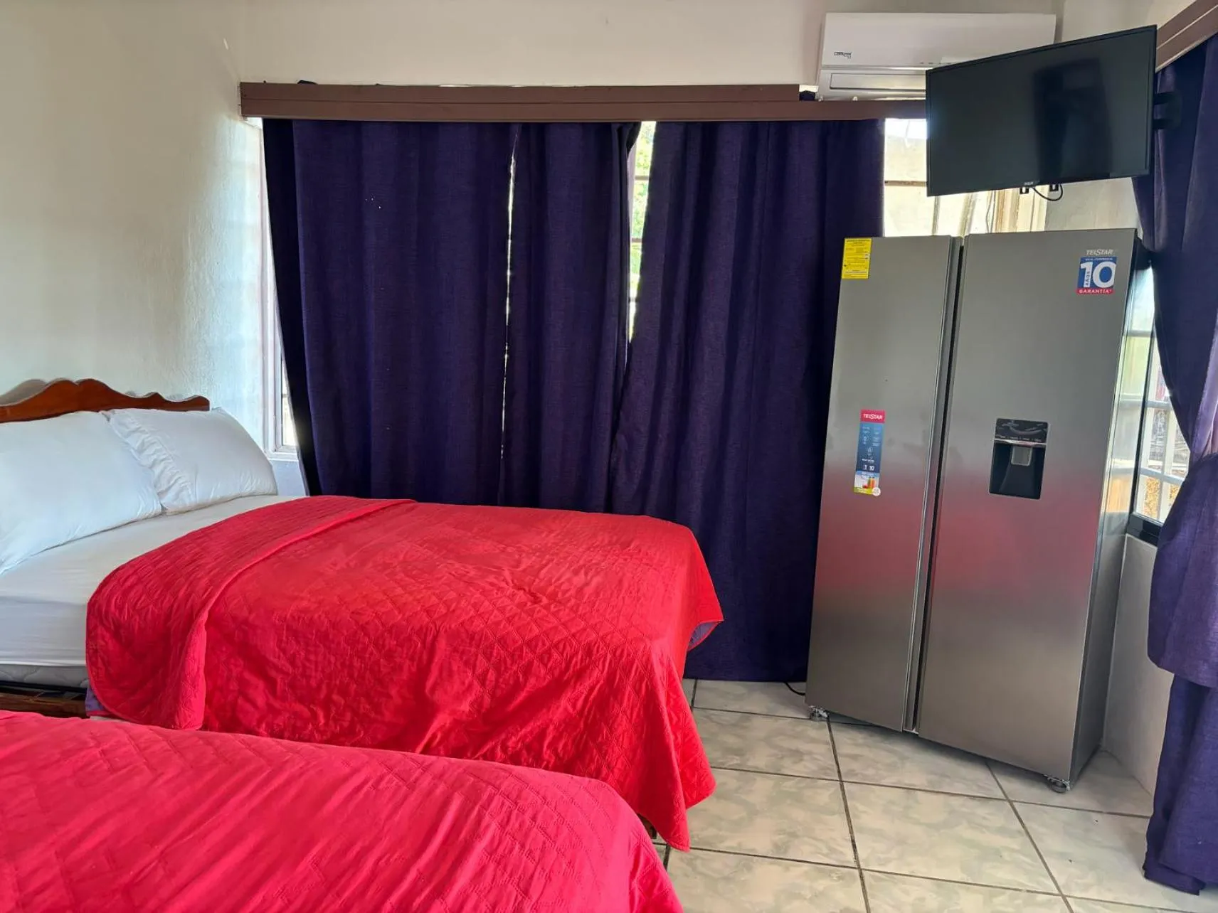 Bed in Hotel Coco Beach