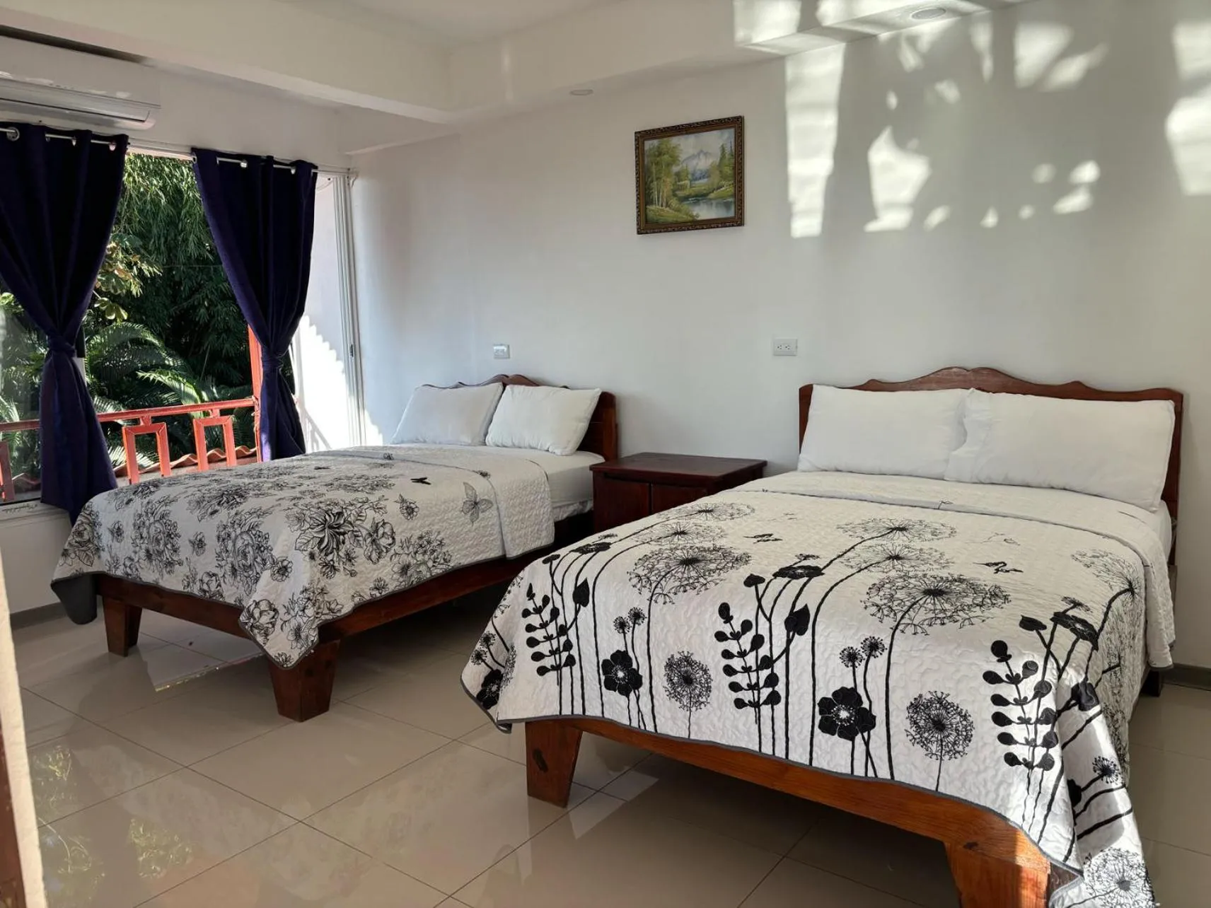 Bed in Hotel Coco Beach
