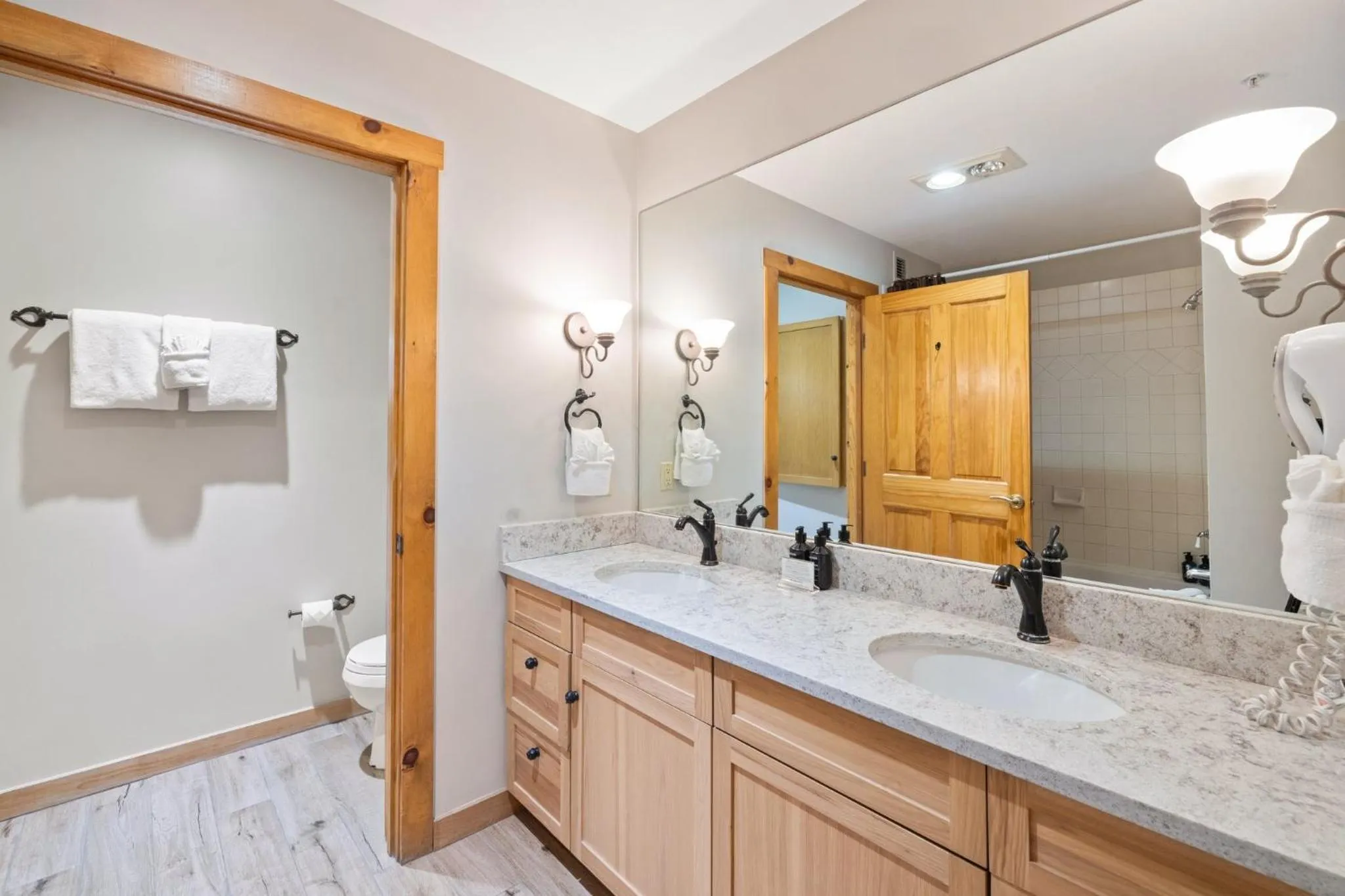 Bathroom in River Run Village by Vail Resorts