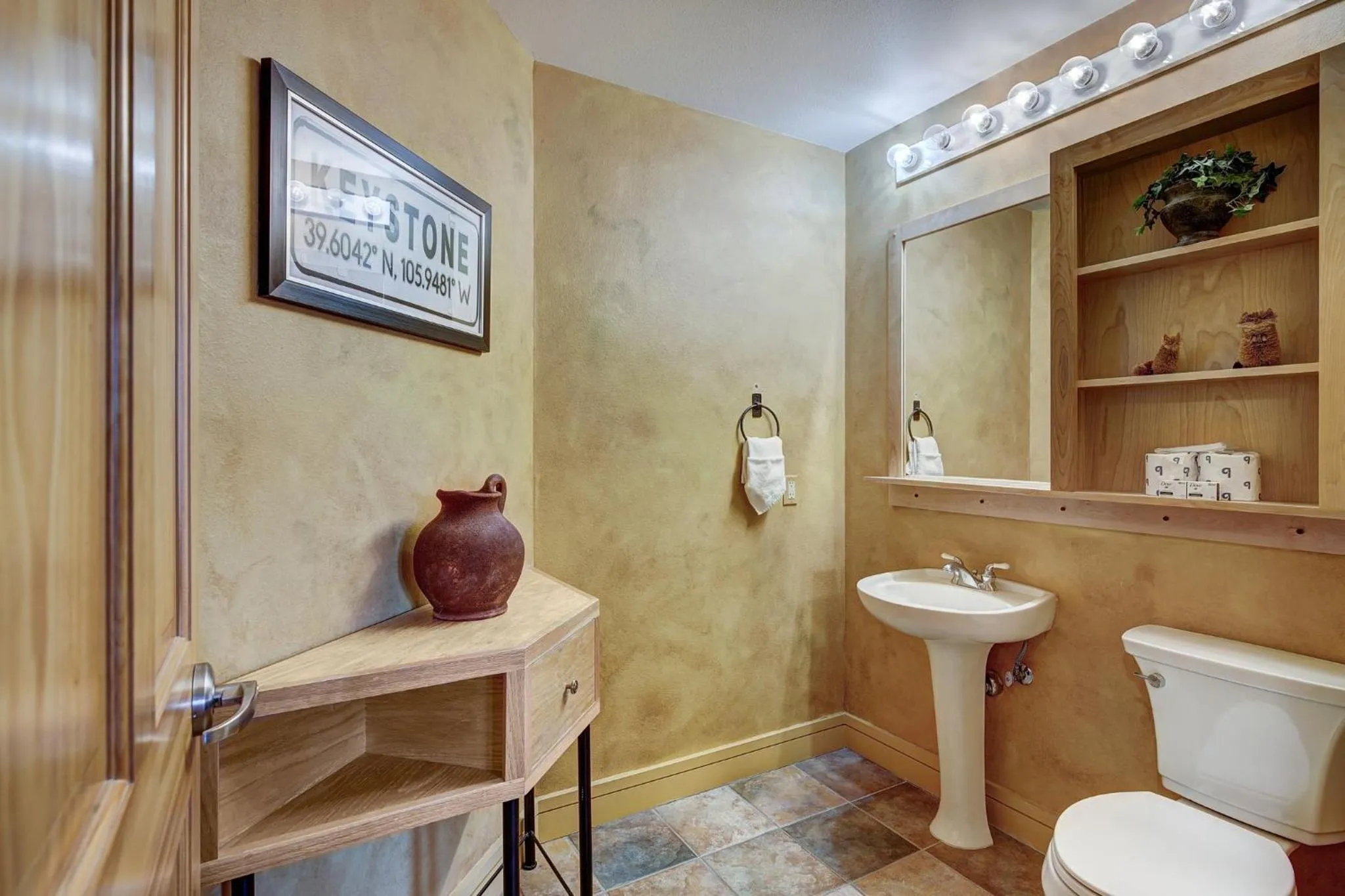 Bathroom in River Run Village by Vail Resorts