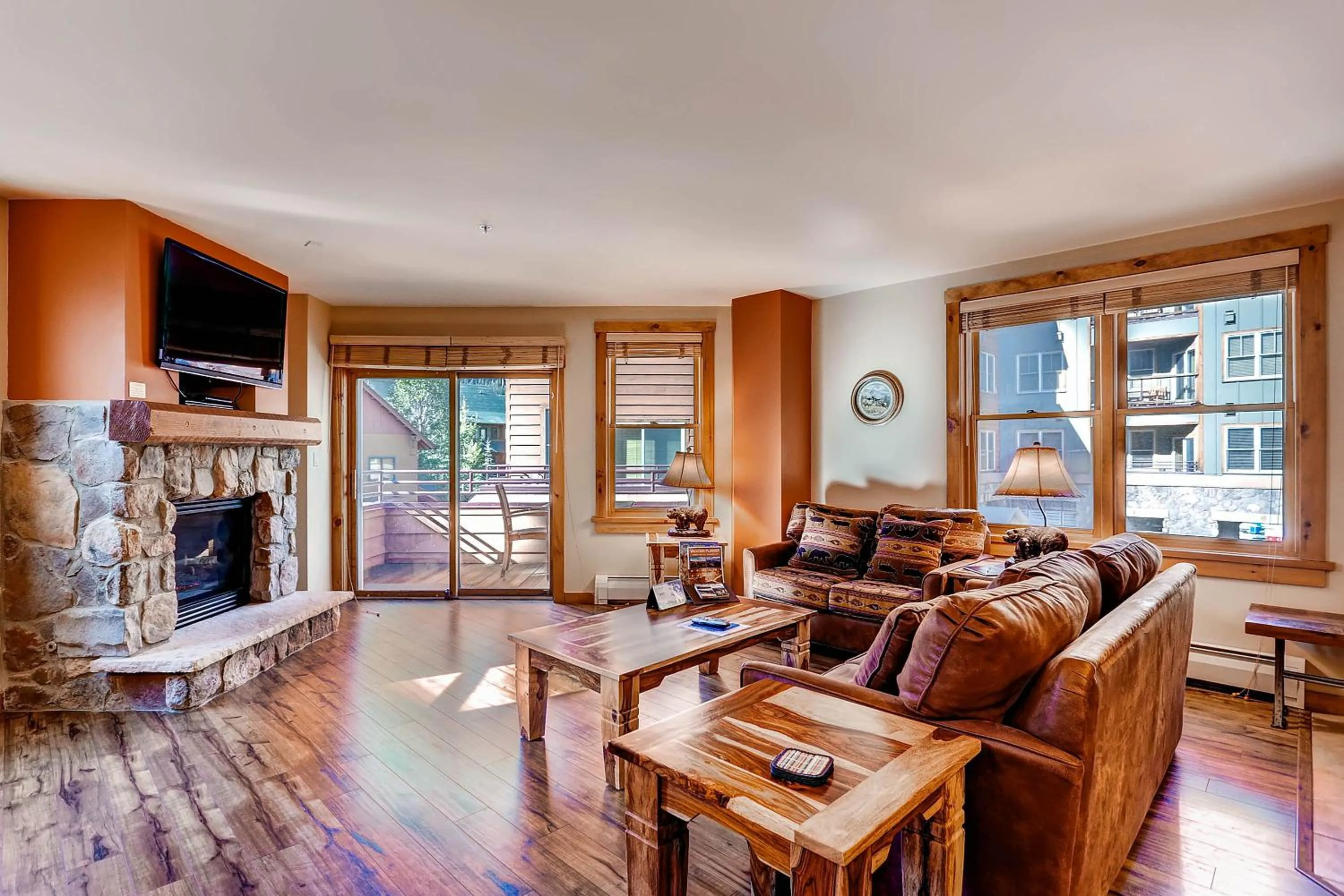 Living room in River Run Village by Vail Resorts