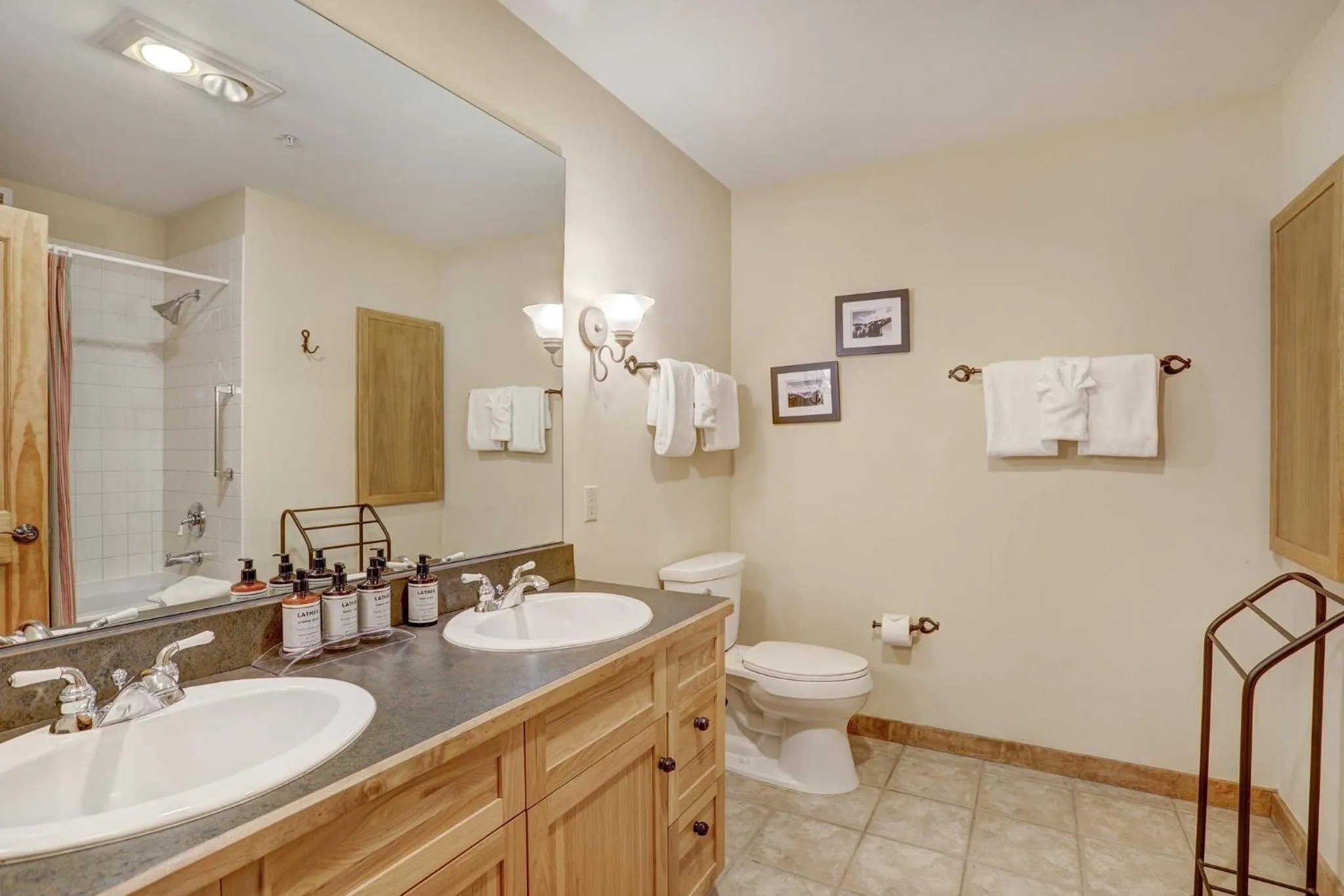 Bathroom in River Run Village by Vail Resorts