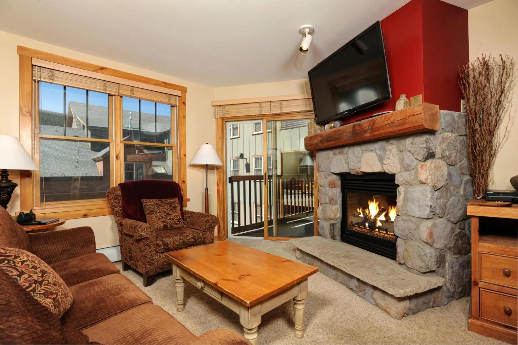 Living room in River Run Village by Vail Resorts