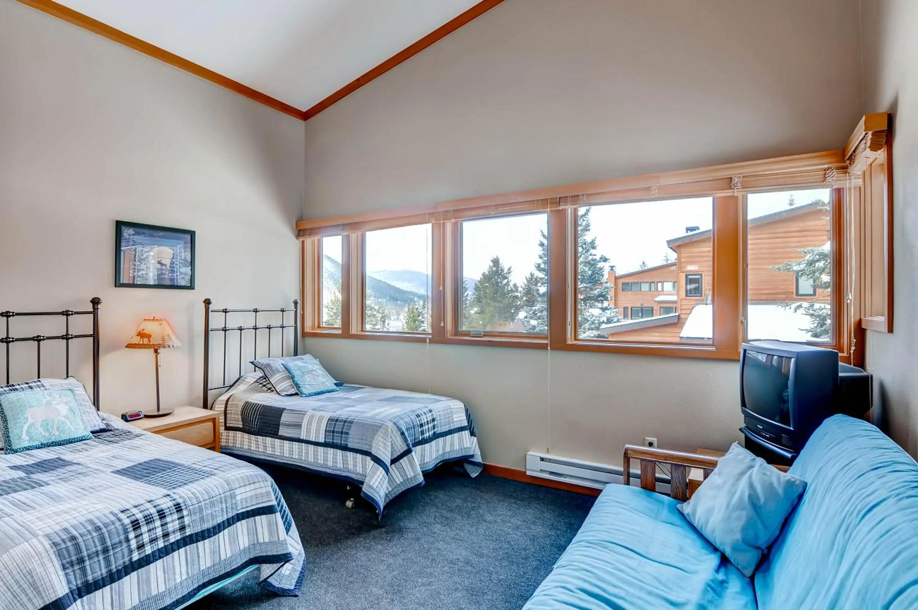 Bedroom, Bed in Aspen Ridge Condominiums by Keystone Resort
