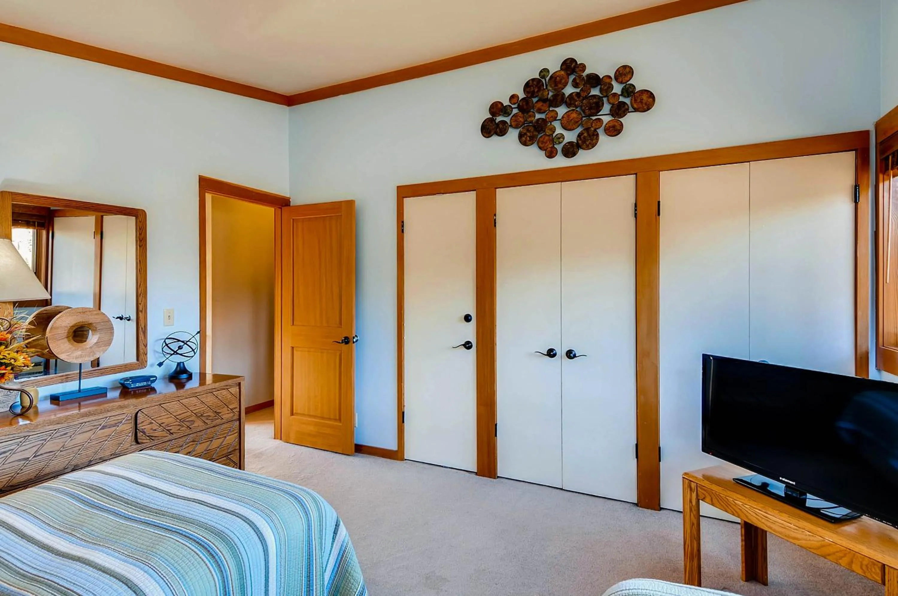 Bed in Aspen Ridge Condominiums by Keystone Resort