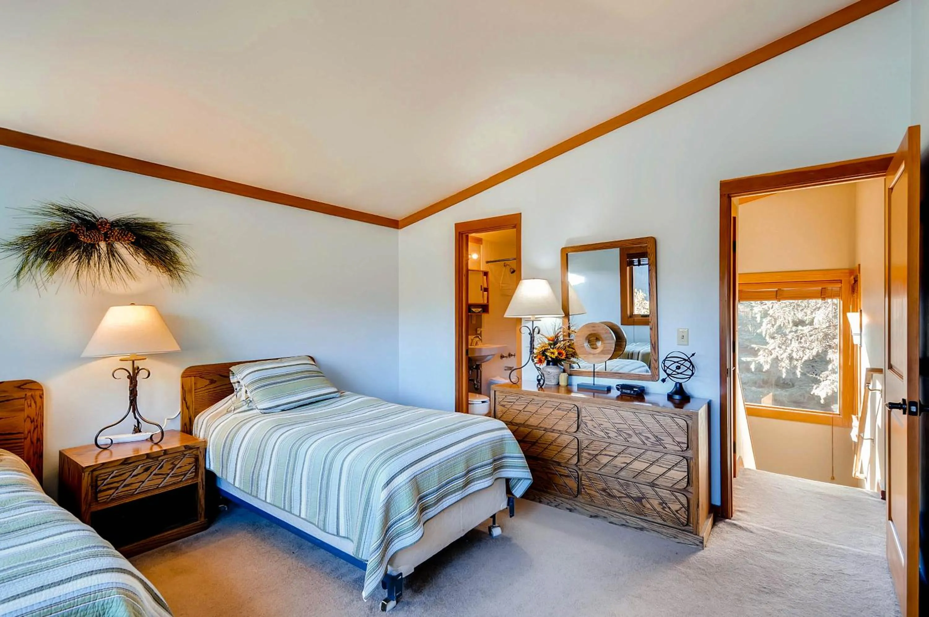 Bed in Aspen Ridge Condominiums by Keystone Resort