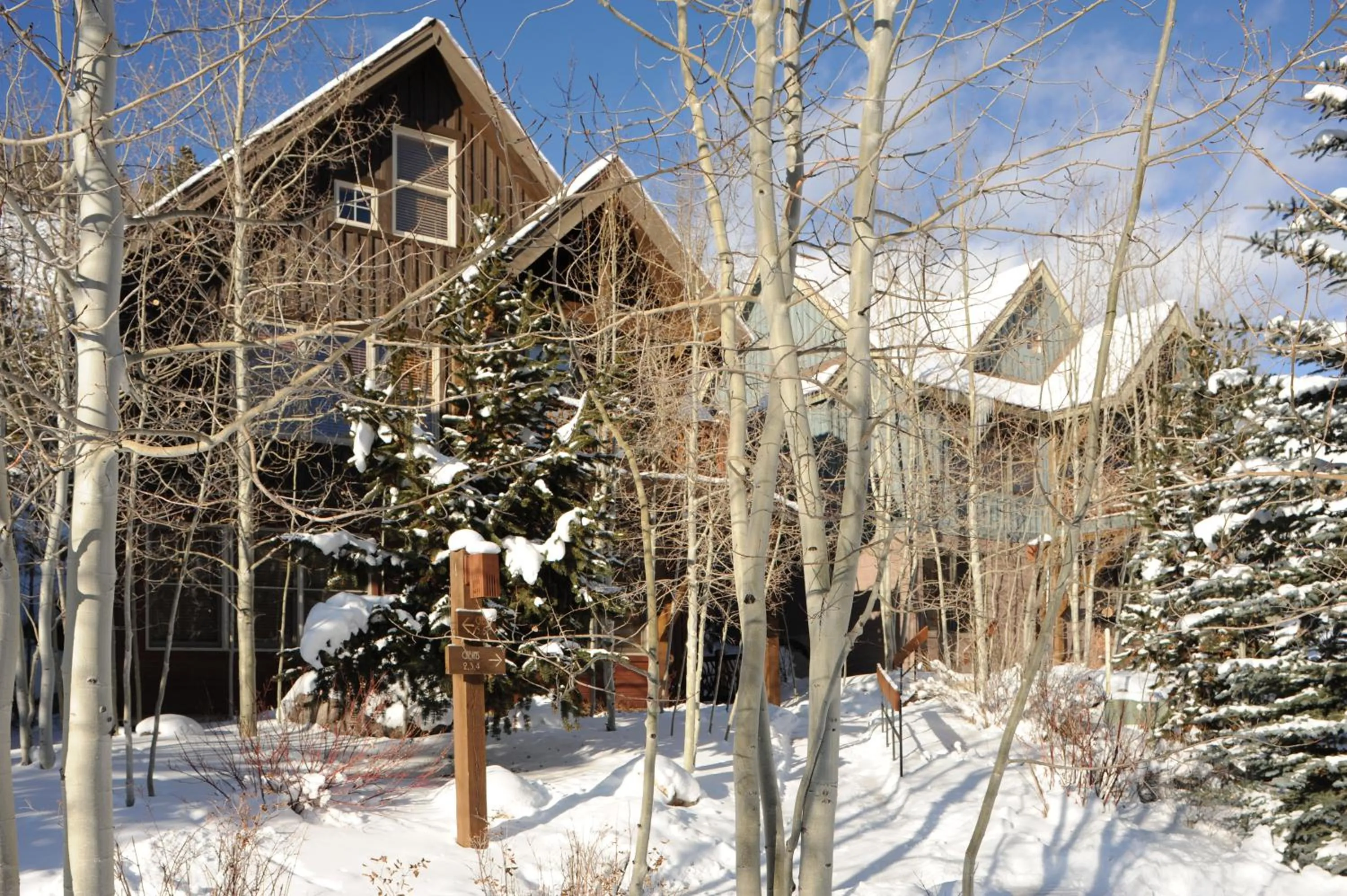 Mountain view in Aspen Ridge Condominiums by Keystone Resort