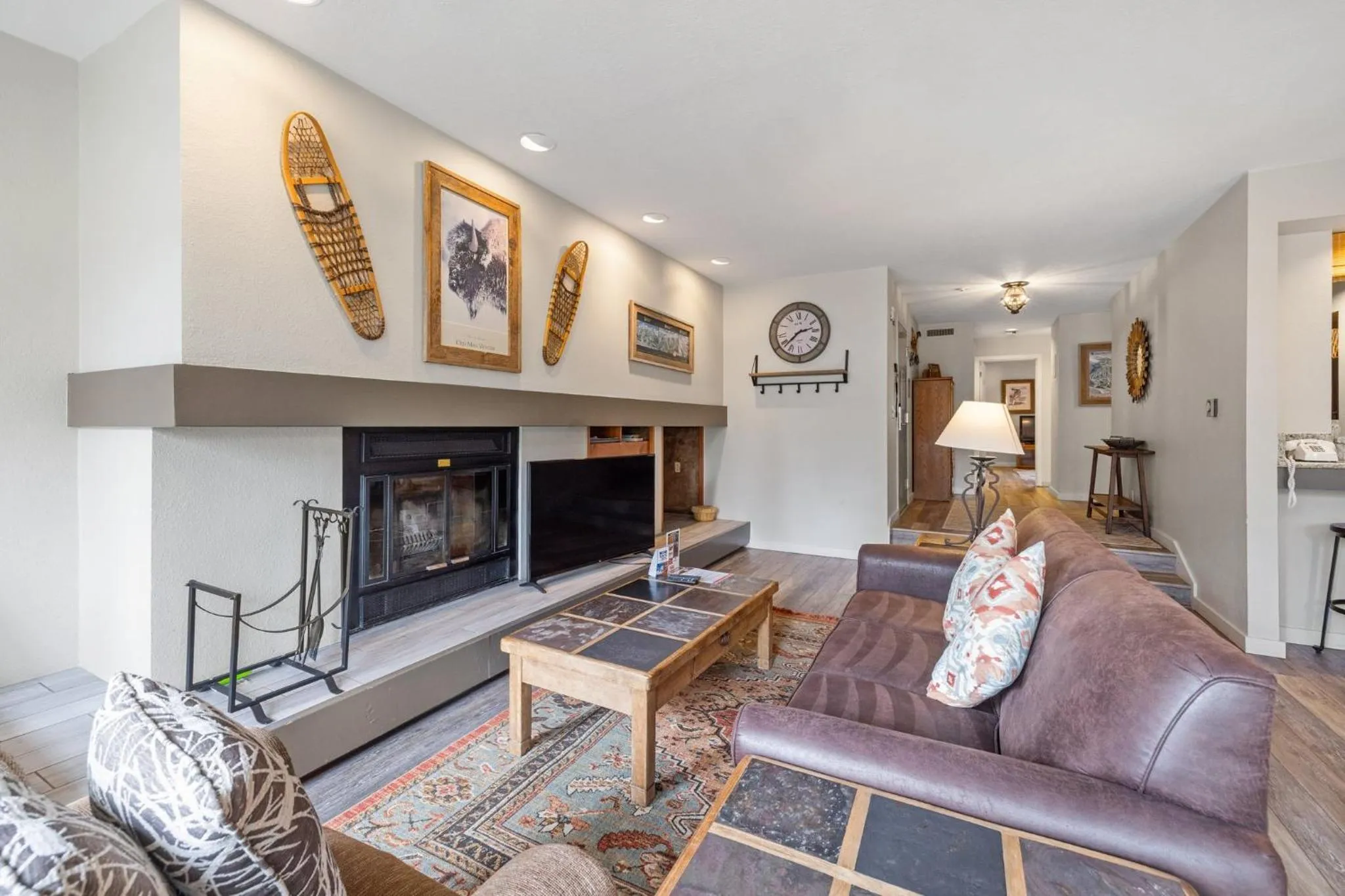 Living room in Aspen Ridge Condominiums by Keystone Resort