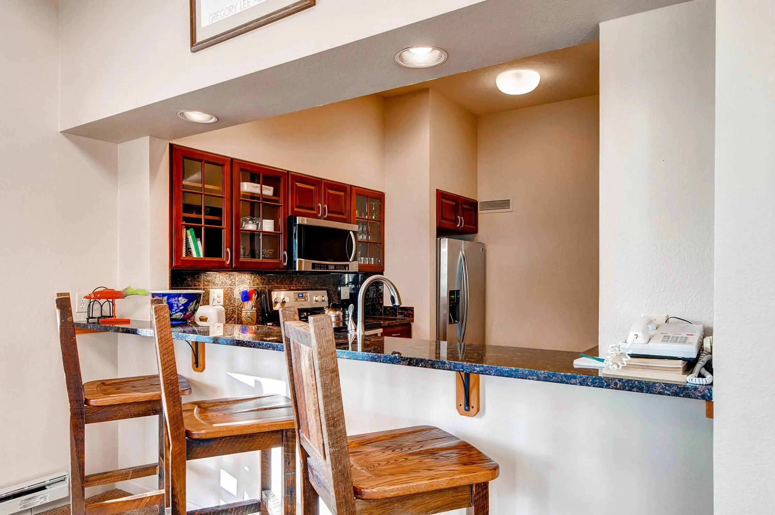 Kitchen or kitchenette in Aspen Ridge Condominiums by Keystone Resort