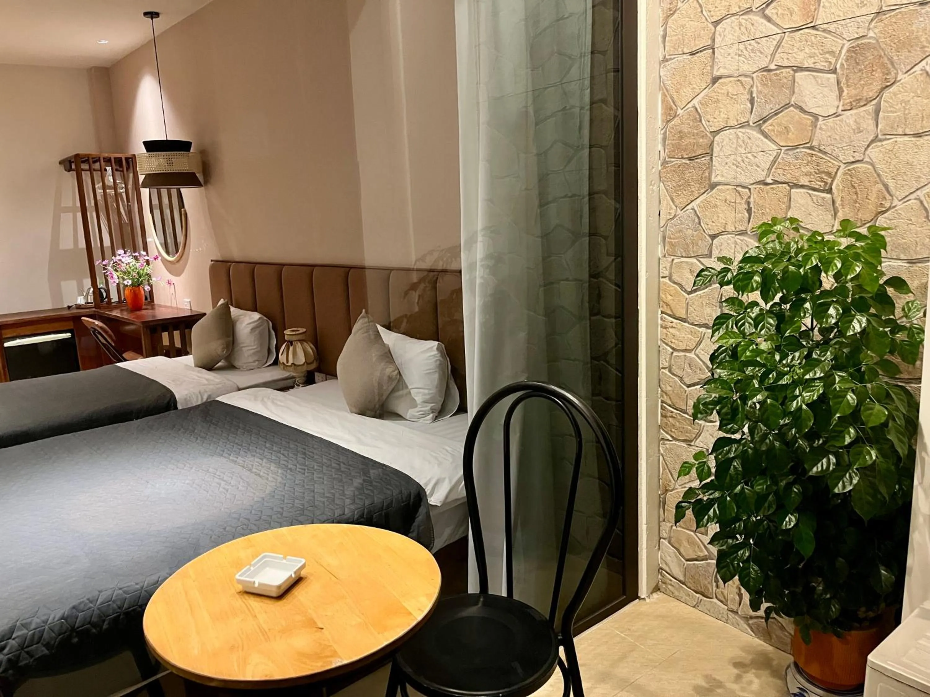 Bed in Hanoi Street Hotel