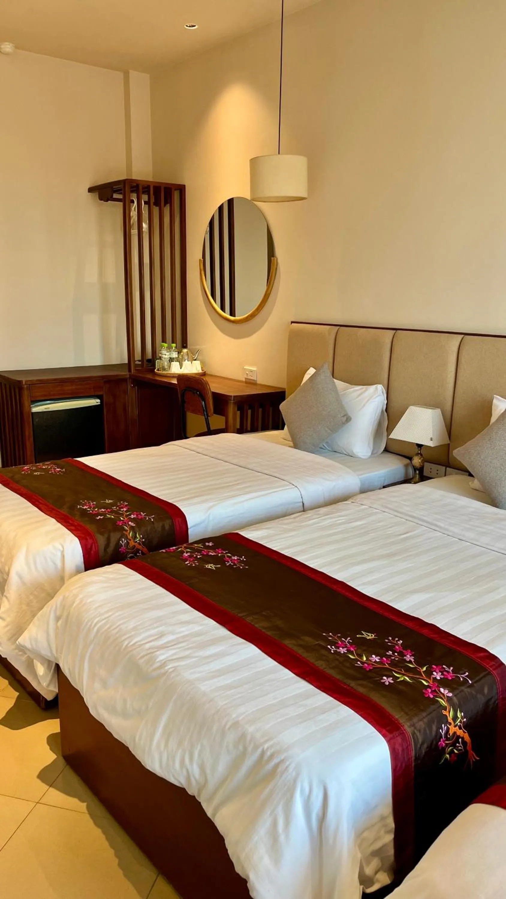 Bed in Hanoi Street Hotel