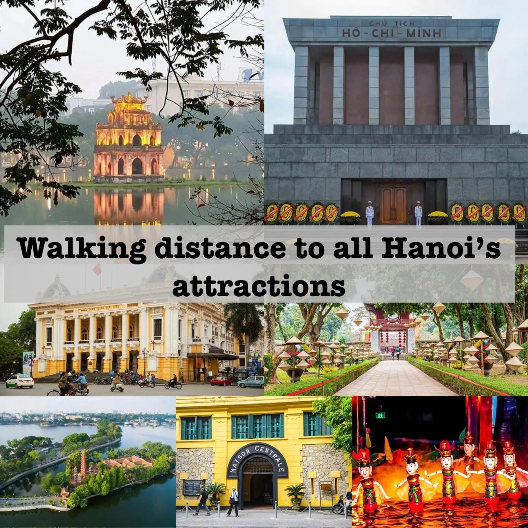 Nearby landmark in Hanoi Street Hotel