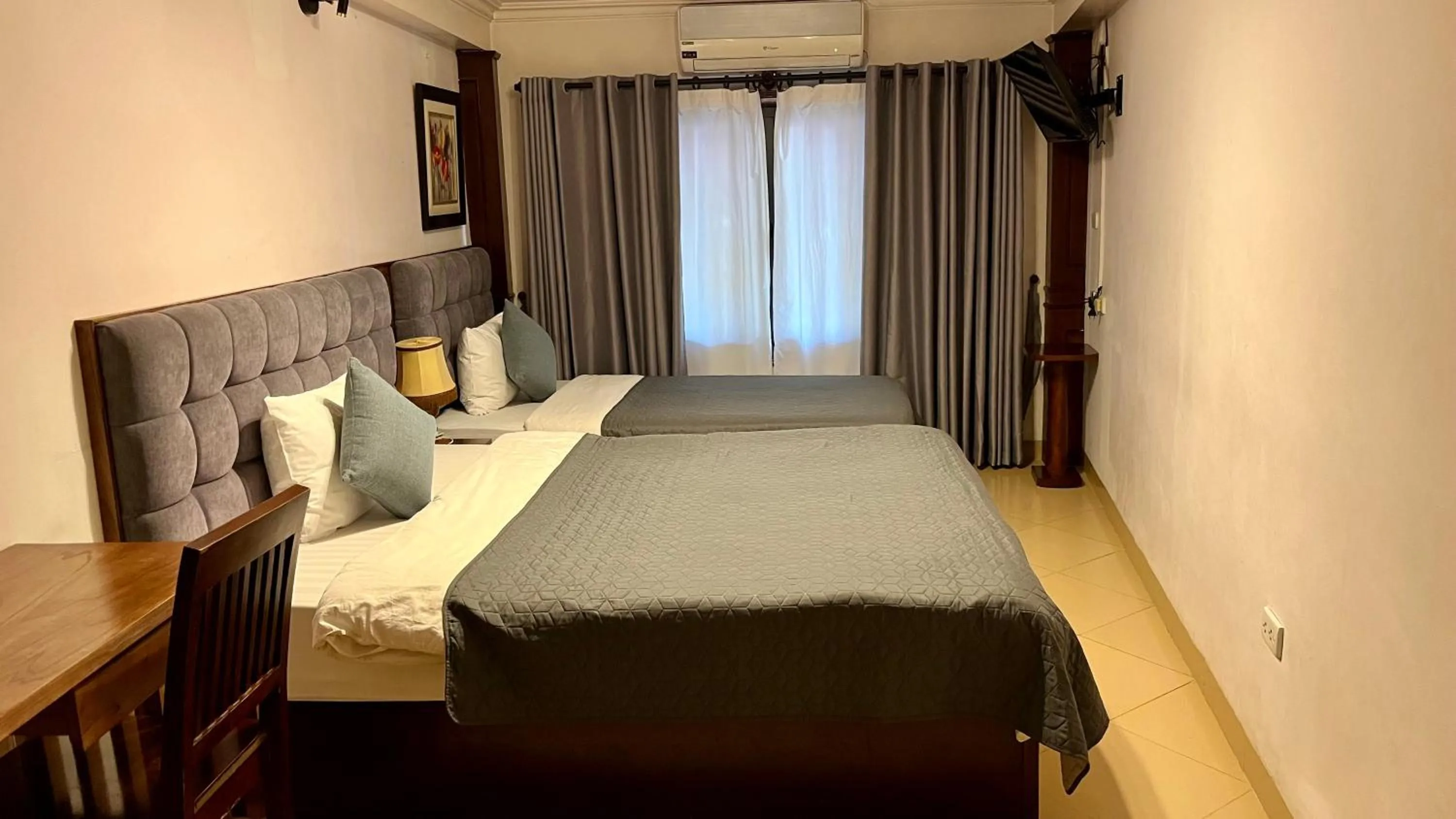 Bed in Hanoi Street Hotel