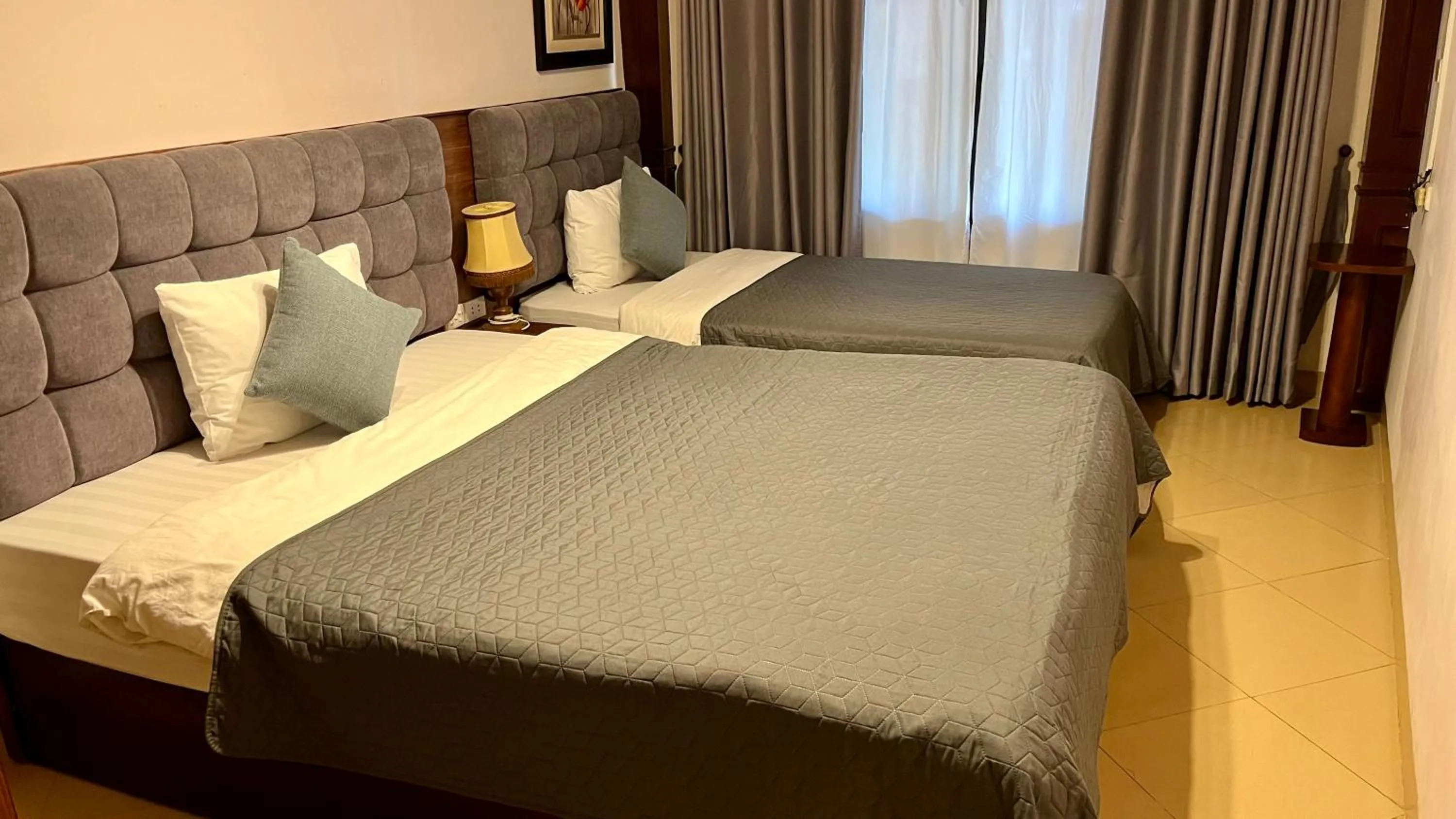 Bed in Hanoi Street Hotel