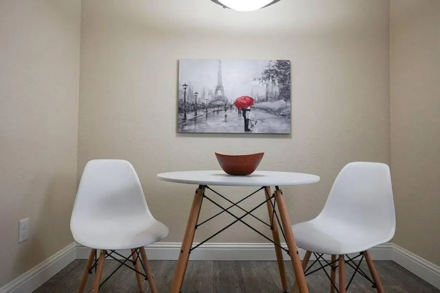 Dining area in Sleepover 1BD 1BA Oklahoma City Apartments