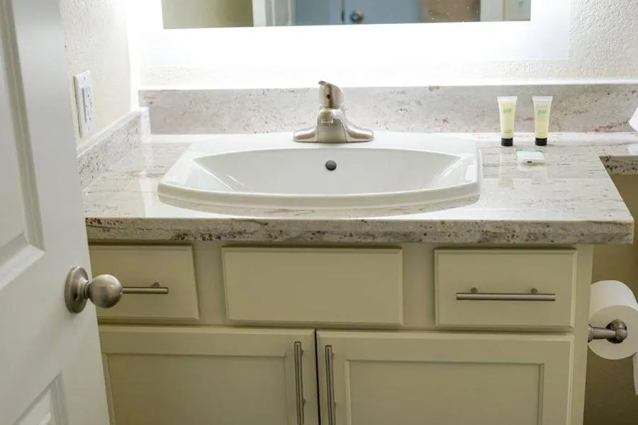 Bathroom in Sleepover 1BD 1BA Oklahoma City Apartments