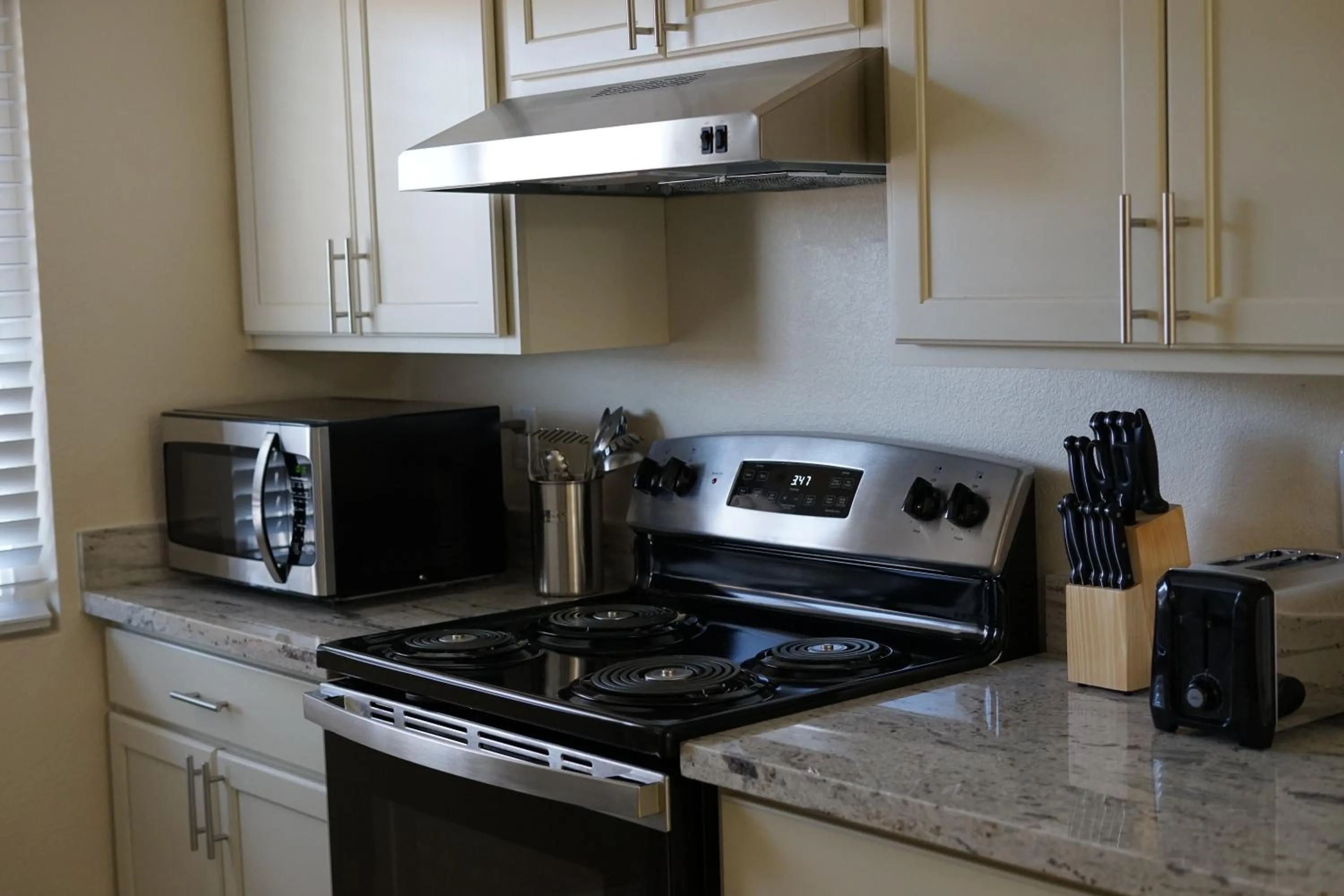 Kitchen or kitchenette in Sleepover 1BD 1BA Oklahoma City Apartments