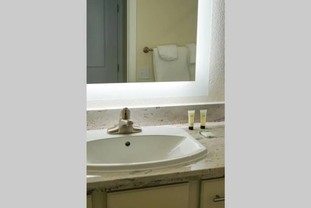 Bathroom in Sleepover 1BD 1BA Oklahoma City Apartments