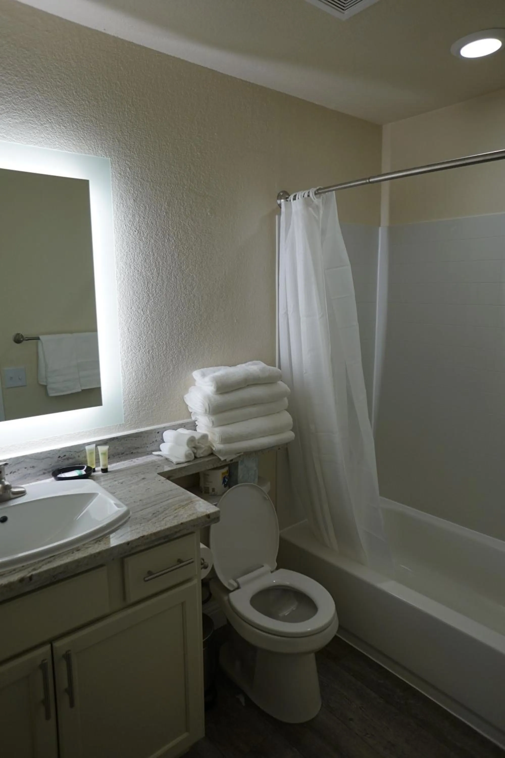 Bathroom in Sleepover 1BD 1BA Oklahoma City Apartments