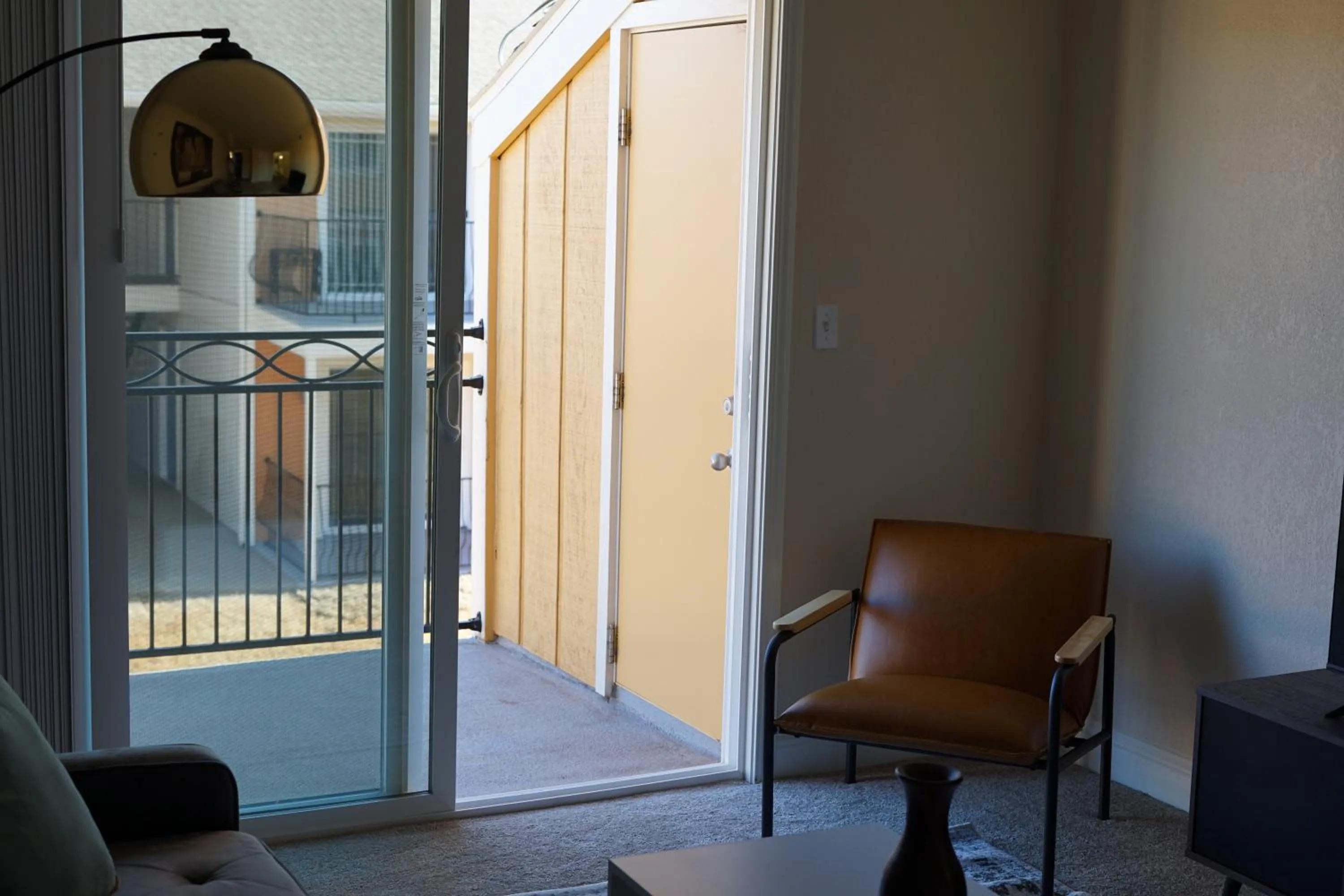 Balcony/Terrace in Sleepover 1BD 1BA Oklahoma City Apartments